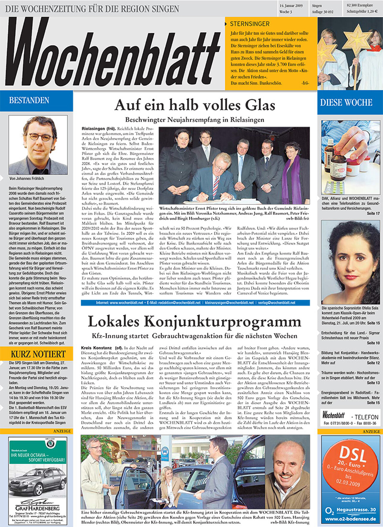 Ausgabe 02 vom 15. Januar 2009