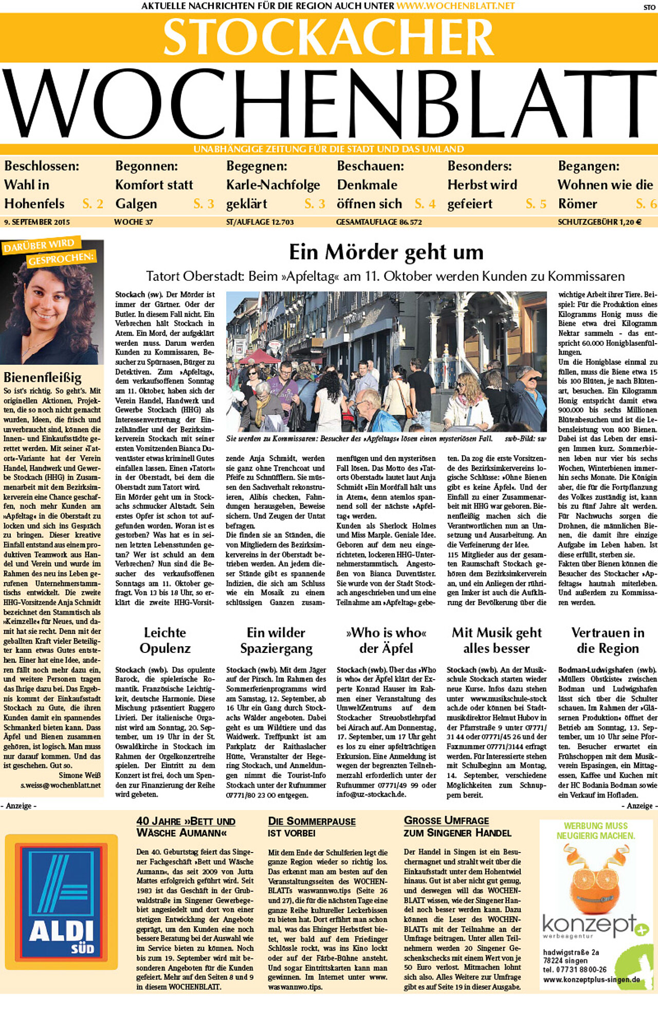 Ausgabe 37 vom 09. September 2015