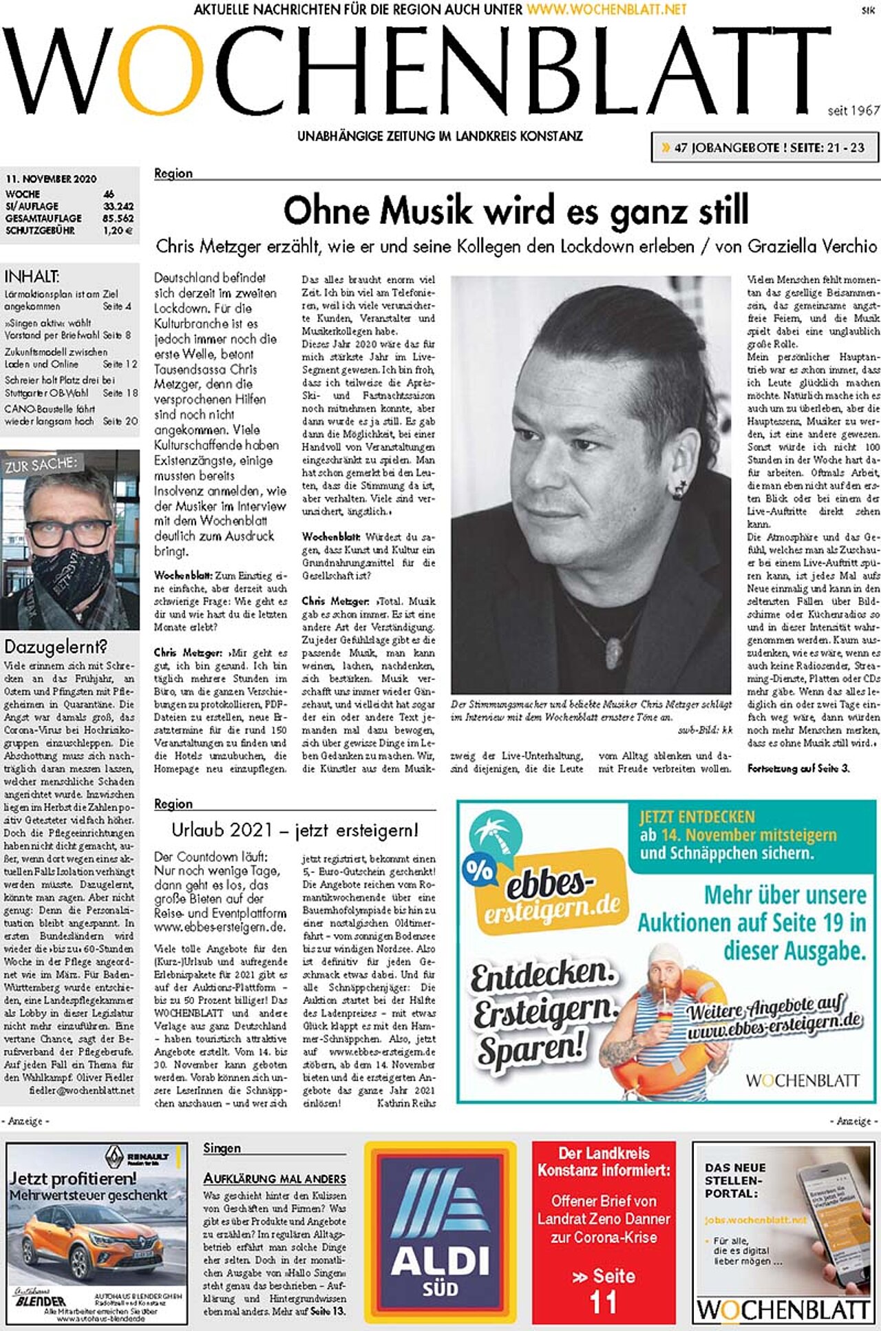Ausgabe 46 vom 11. November 2020