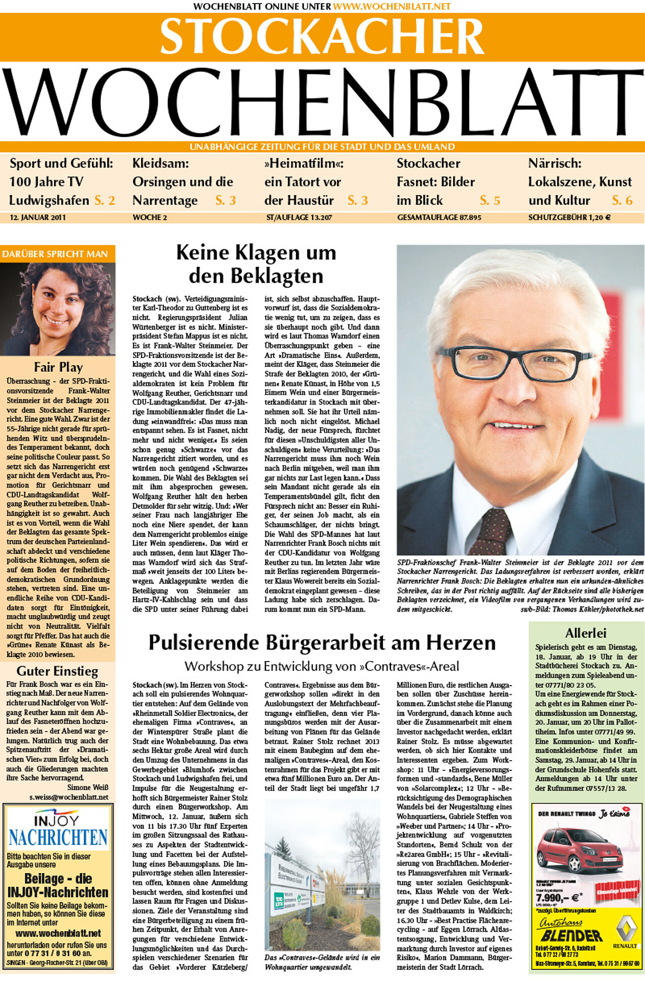 Ausgabe 02 vom 12. Januar 2011