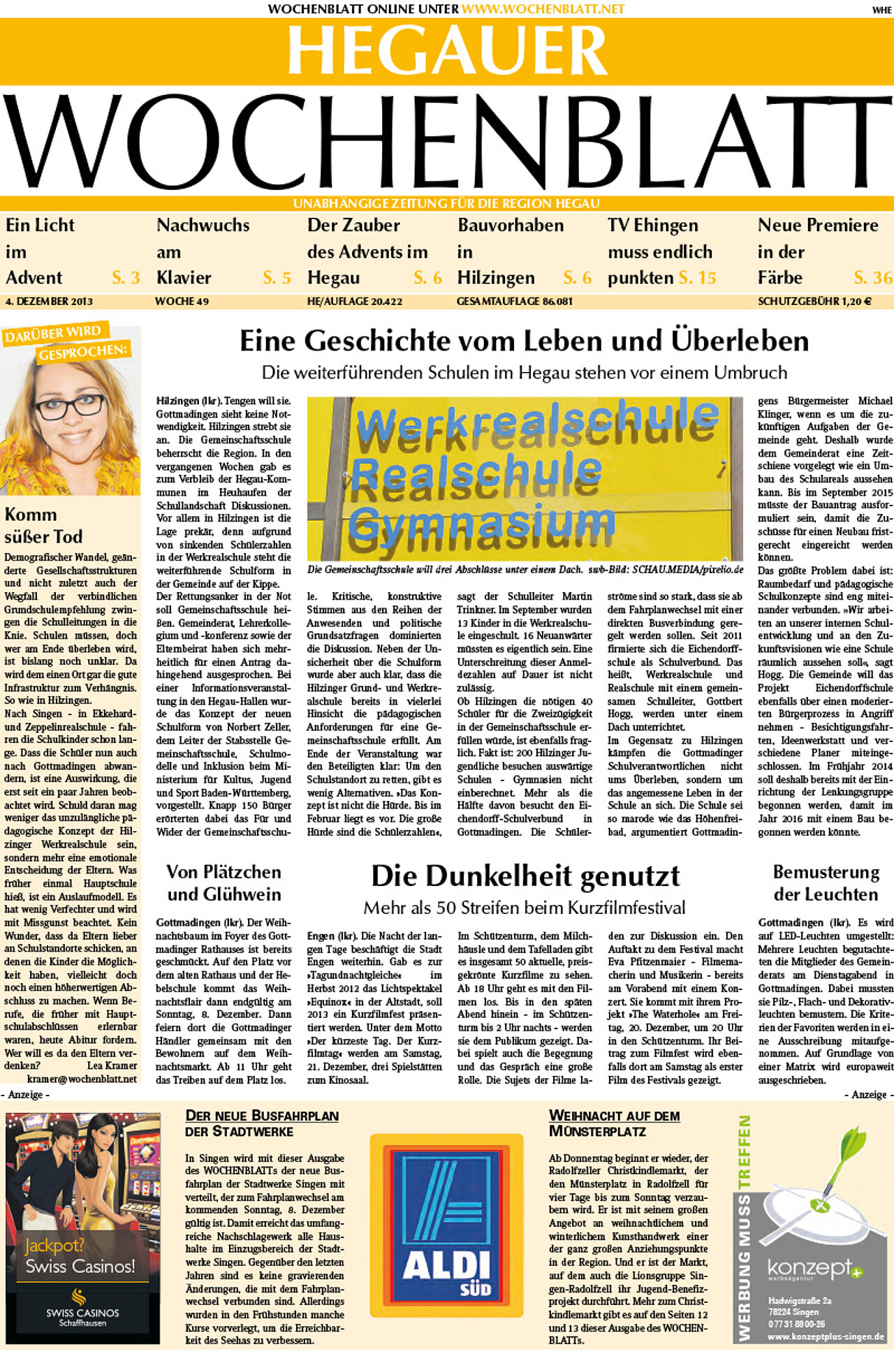 Ausgabe 49 vom 04. Dezember 2013