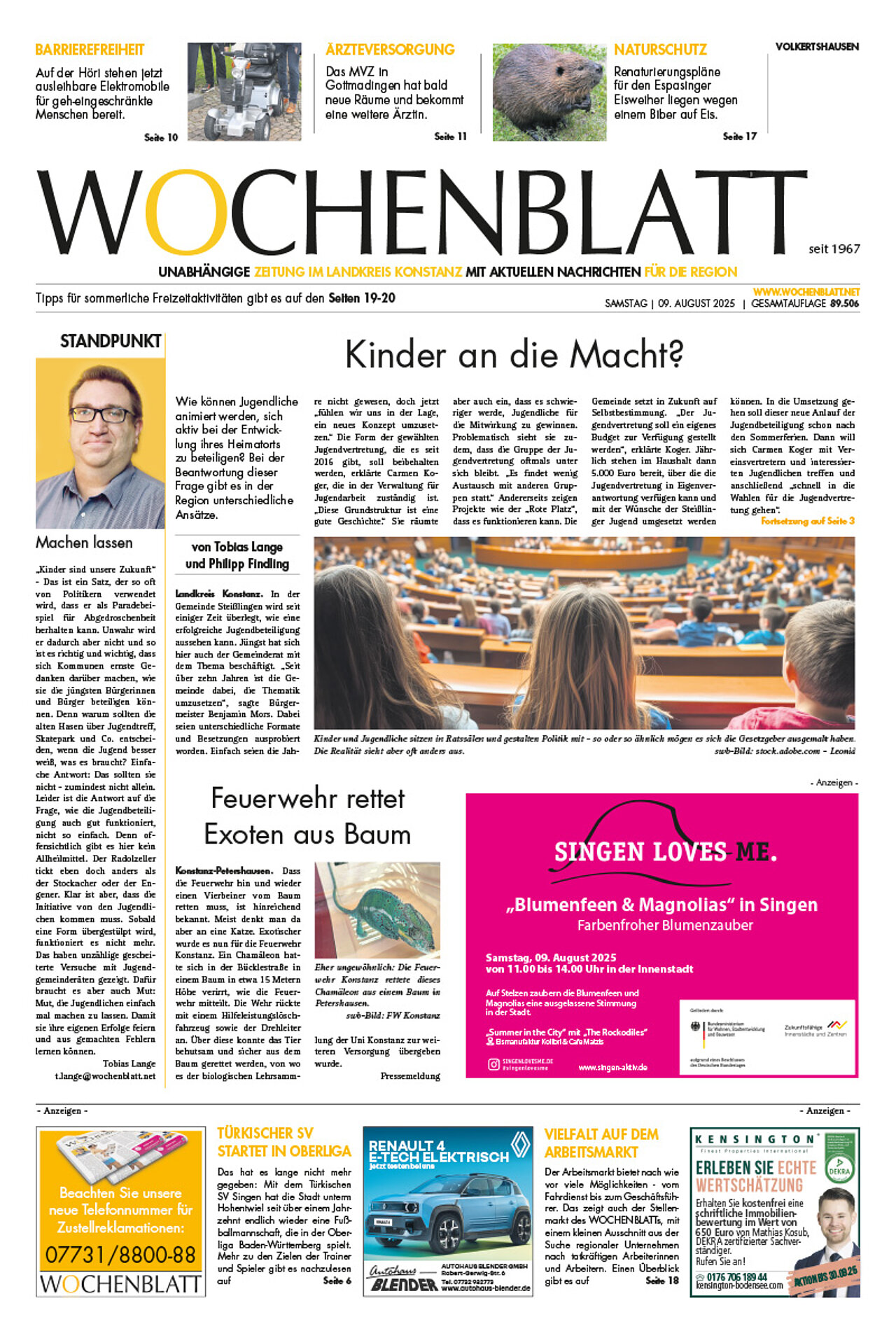Ausgabe 32 vom 9. August 2025