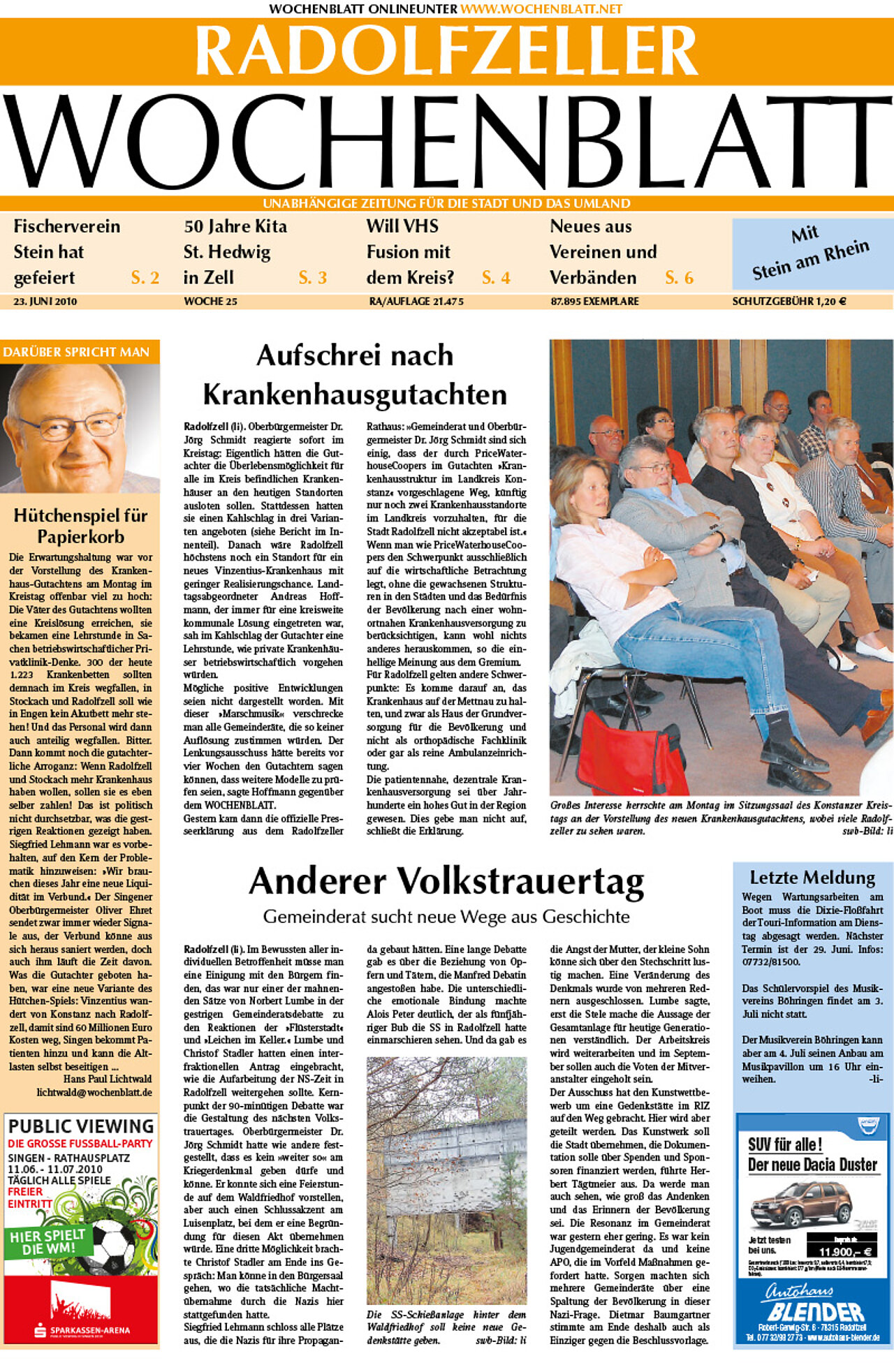 Ausgabe 25 vom 23. Juni 2010