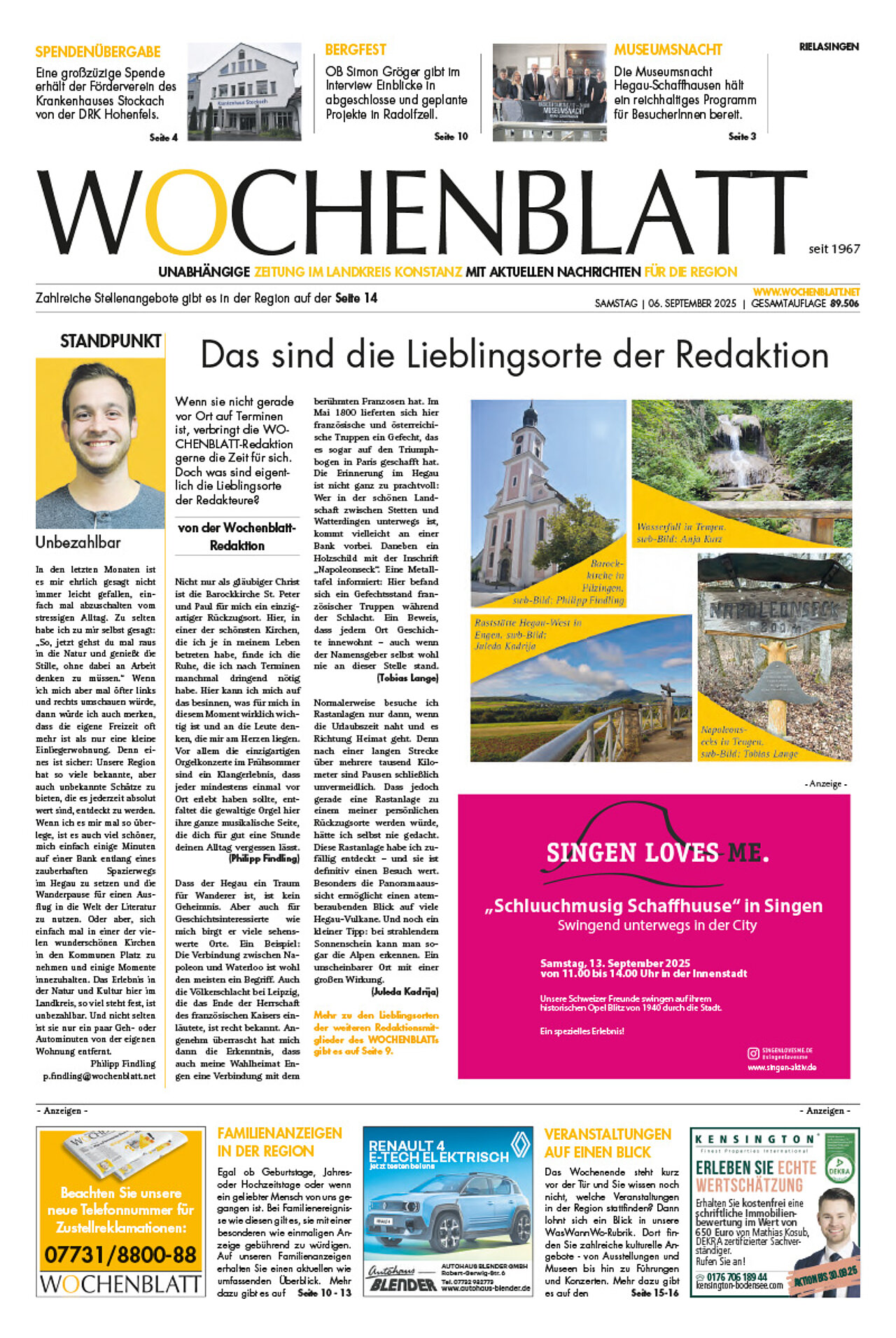Ausgabe 36 vom 6. September 2025