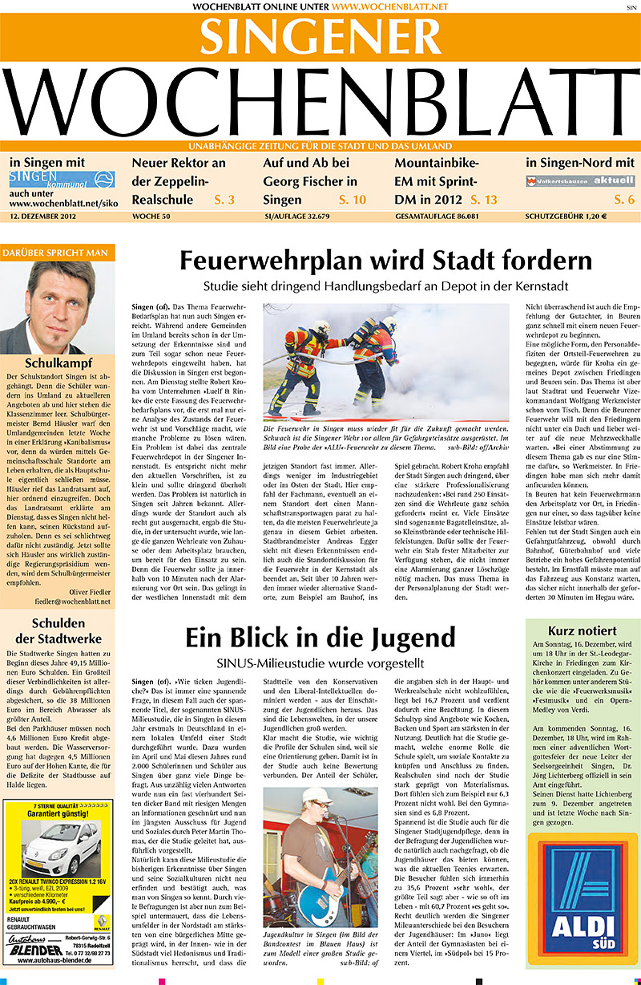 Ausgabe 50 vom 12. Dezember 2012