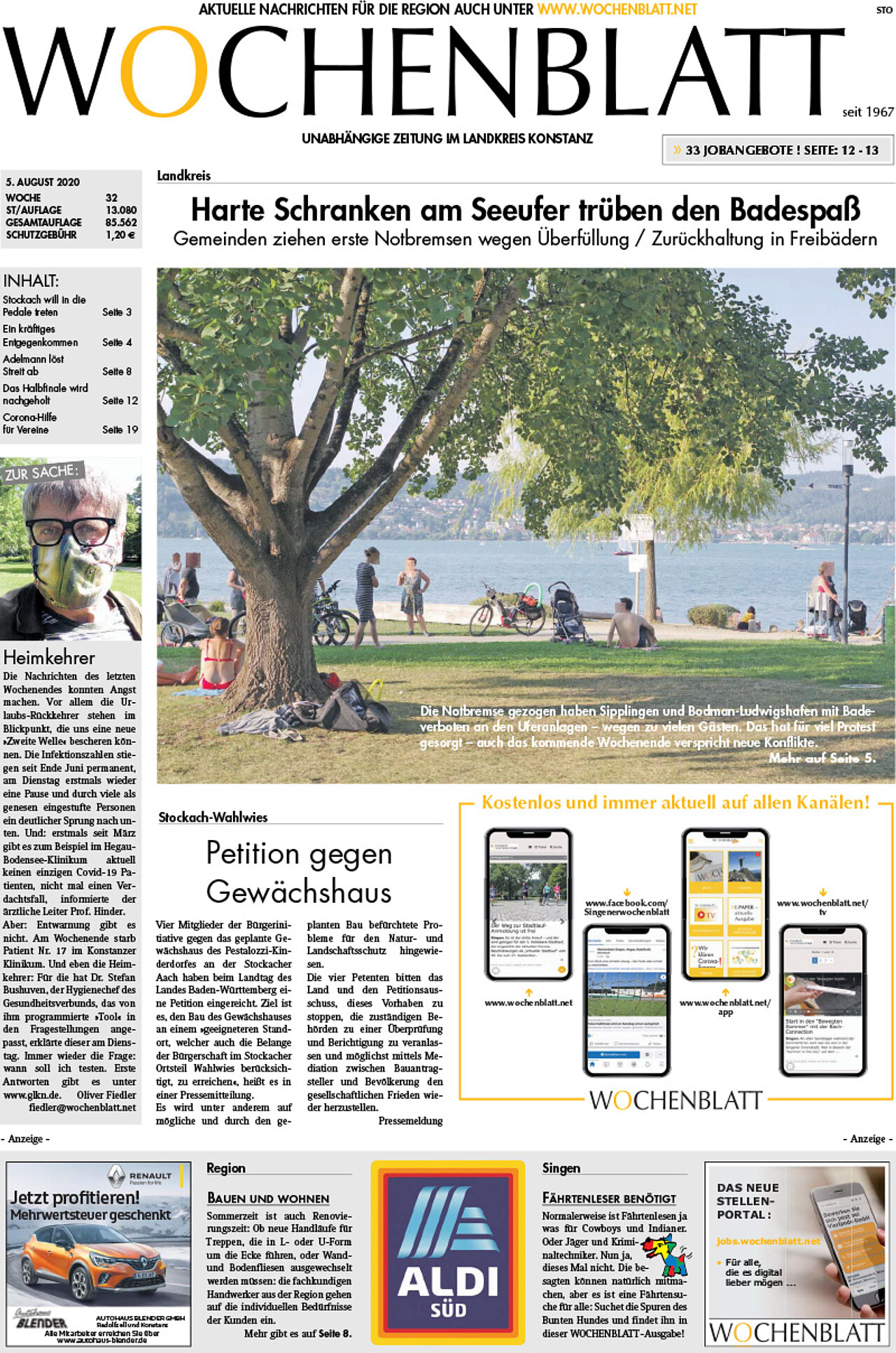 Ausgabe 32 vom 05. August 2020
