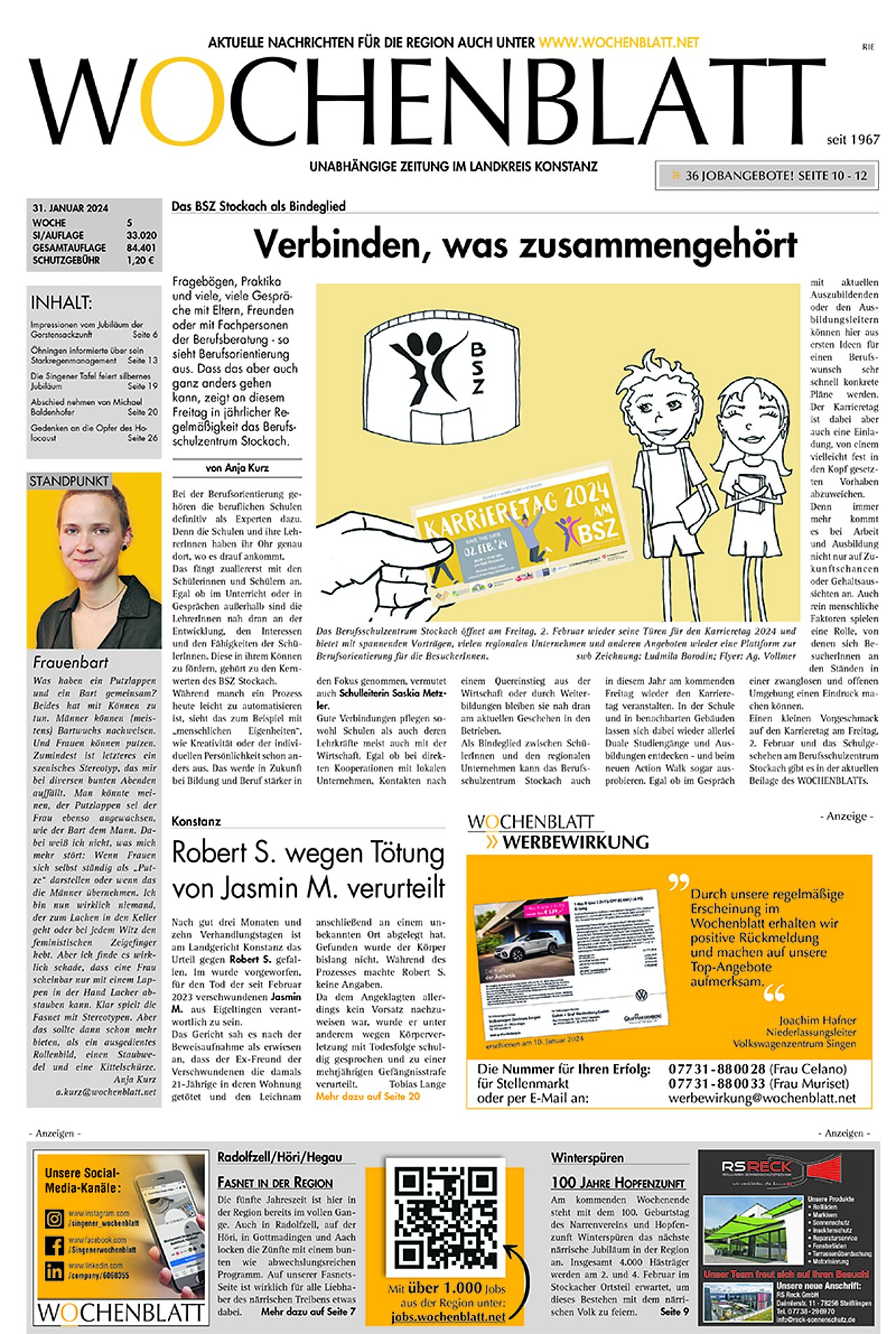 Ausgabe 5 vom 31. Januar 2024