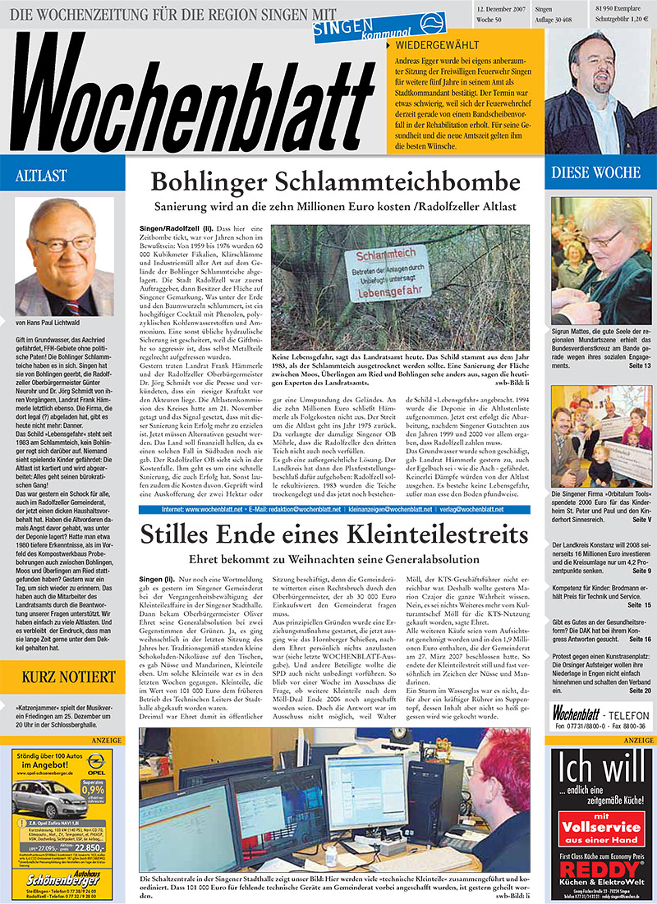 Ausgabe 50 vom 12. Dezember 2007