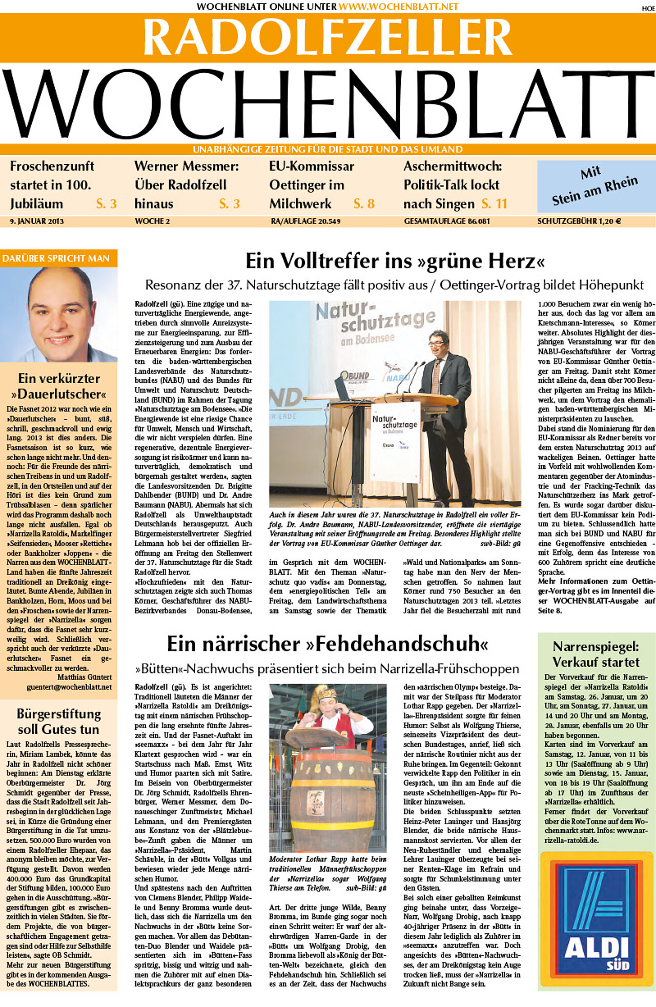 Ausgabe 02 vom 09. Januar 2013