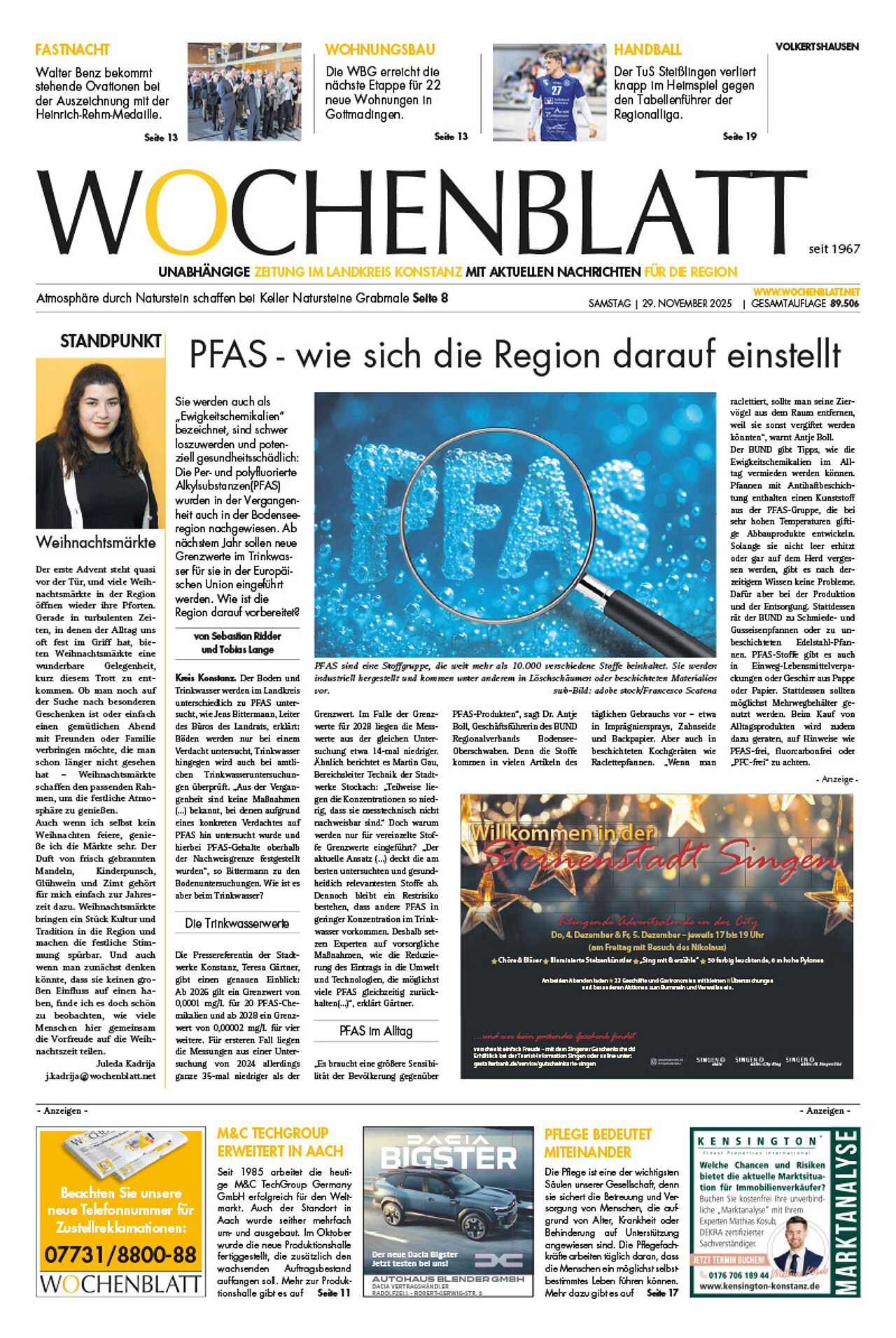 Ausgabe 48 vom 29. November 2025