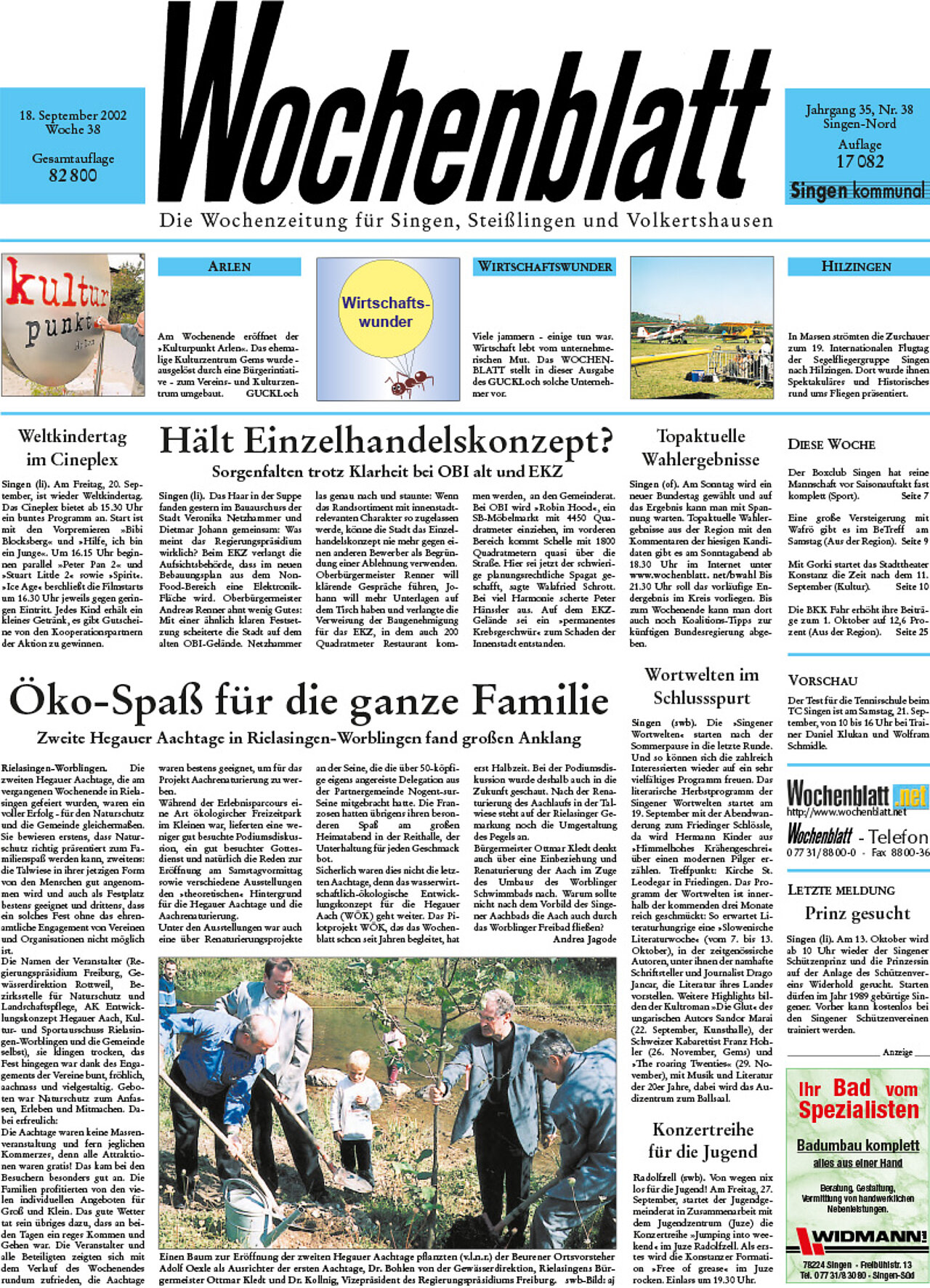 Ausgabe 38 vom 18. September 2002