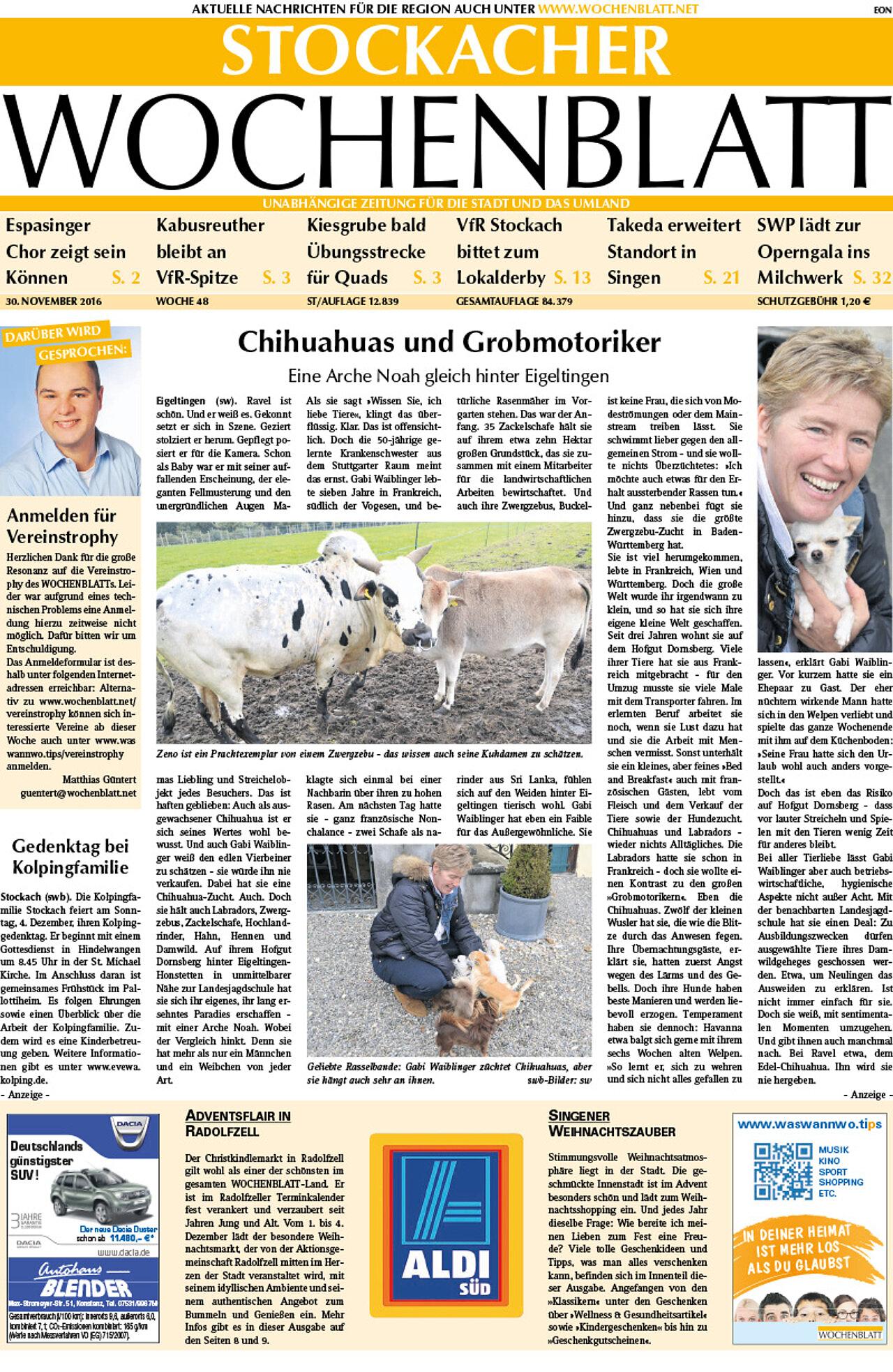 Ausgabe 48 vom 30. November 2016