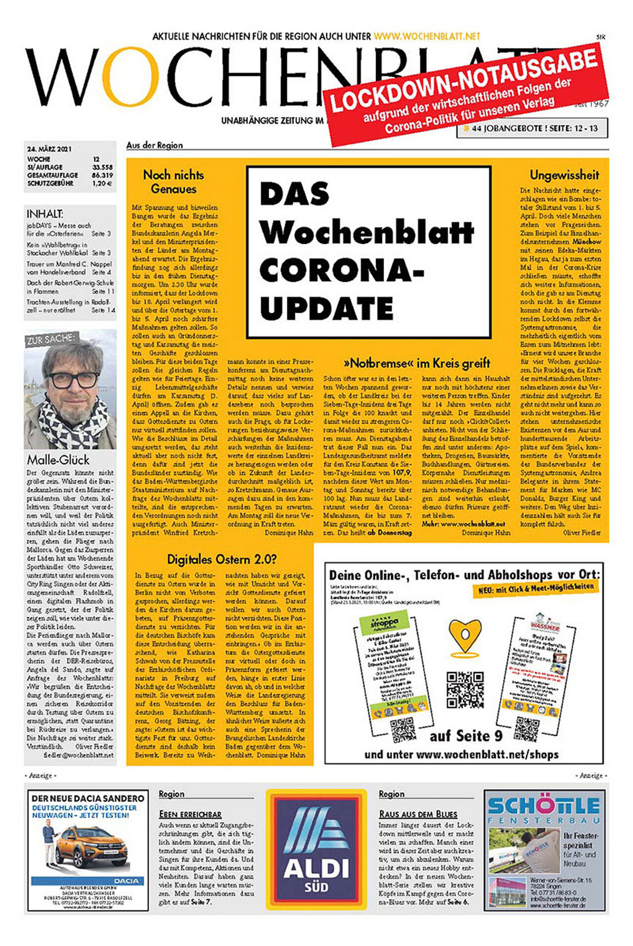 Ausgabe 12 vom 24. März 2021