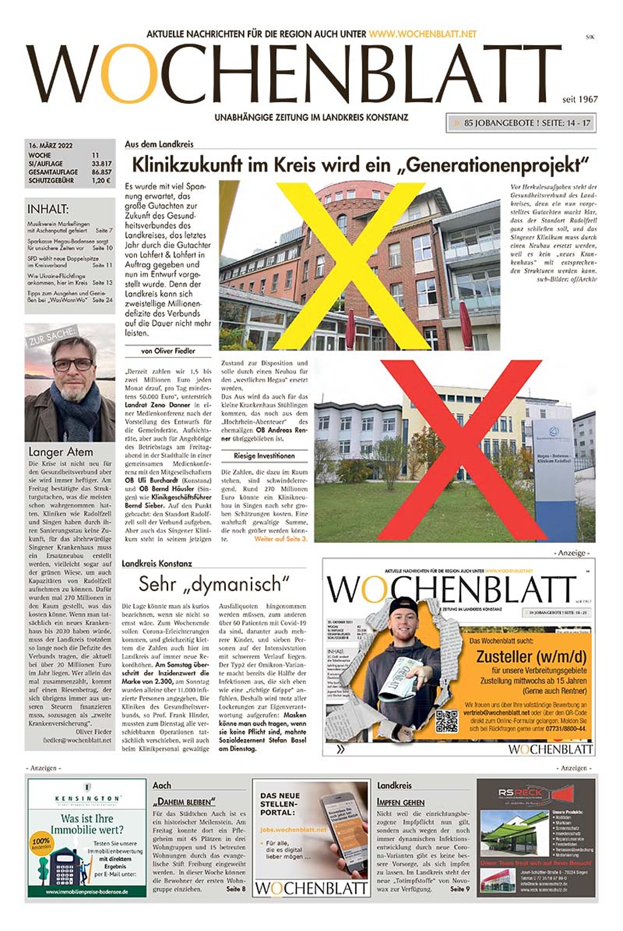 Ausgabe 11 vom 16. März 2022