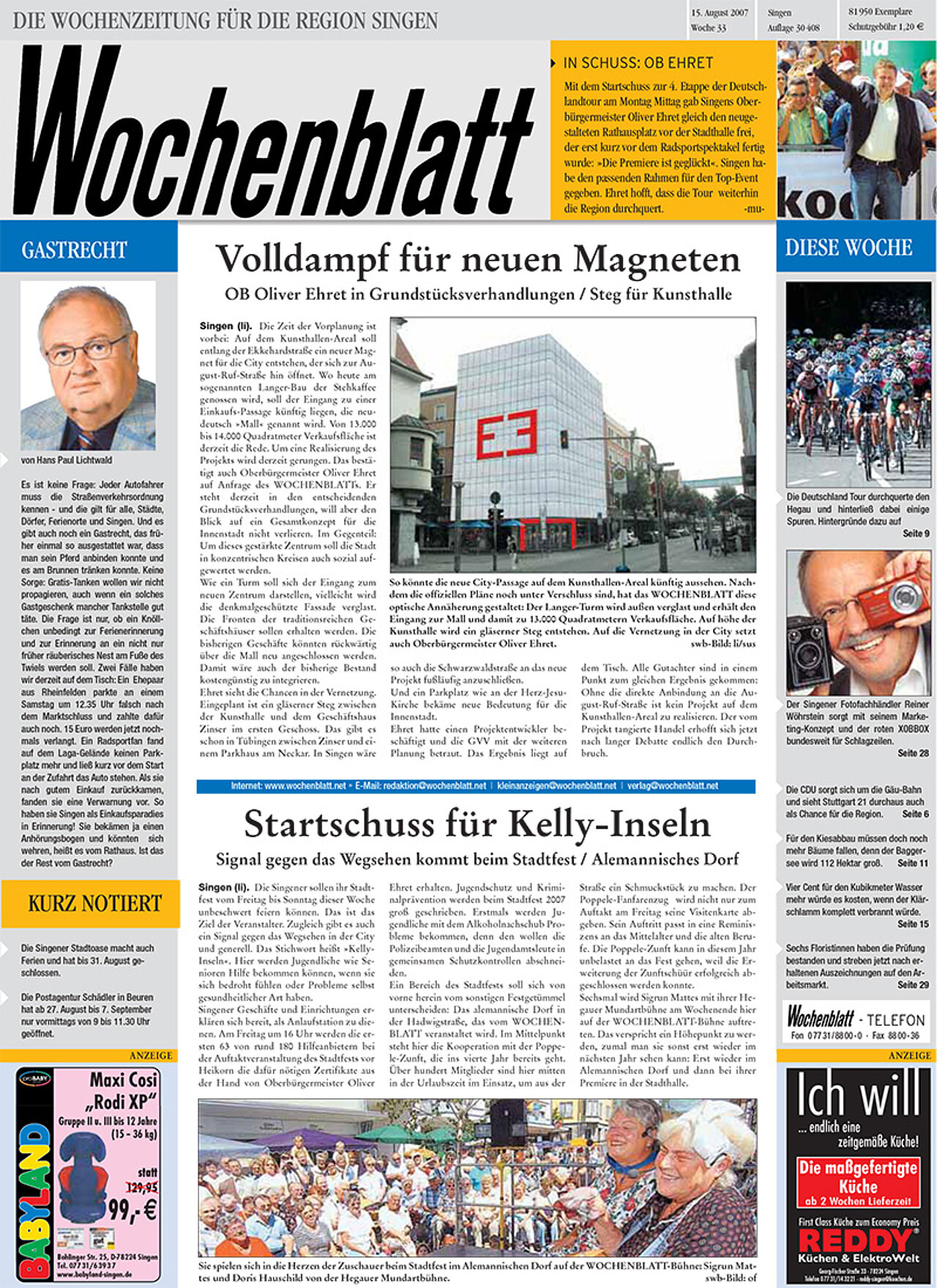 Ausgabe 33 vom 15. August 2007