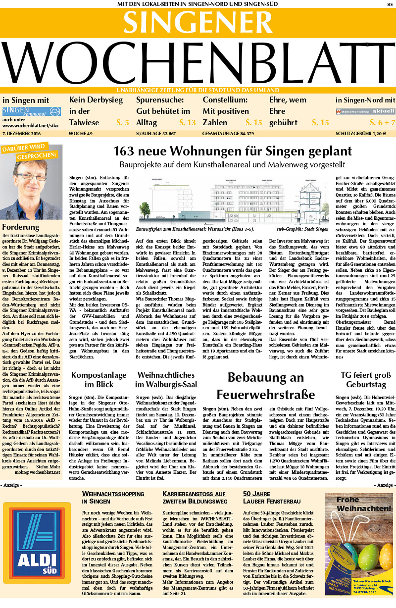 Ausgabe 49 vom 07. Dezember 2016