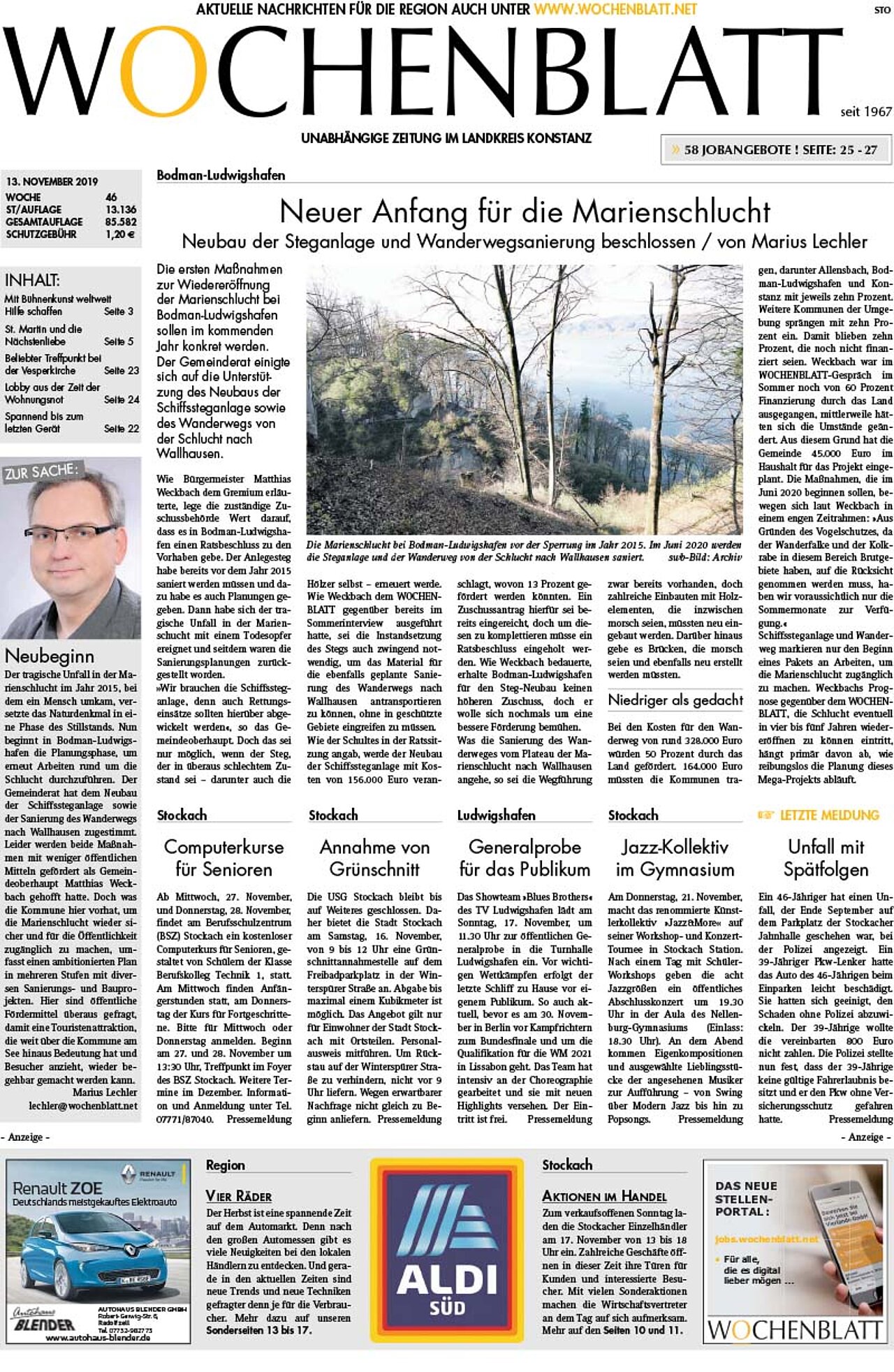 Ausgabe 46 vom 13. November 2019