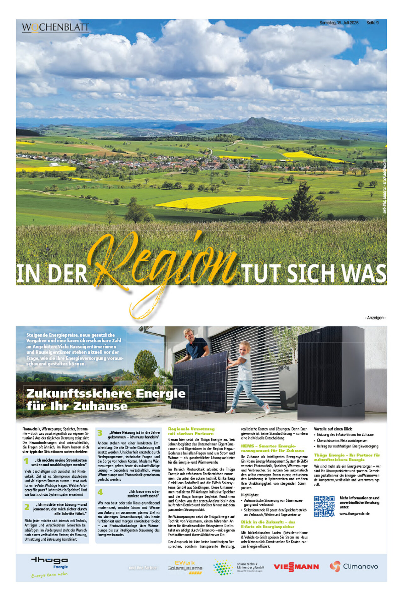 Sonderausgabe vom 18. Juli 2026