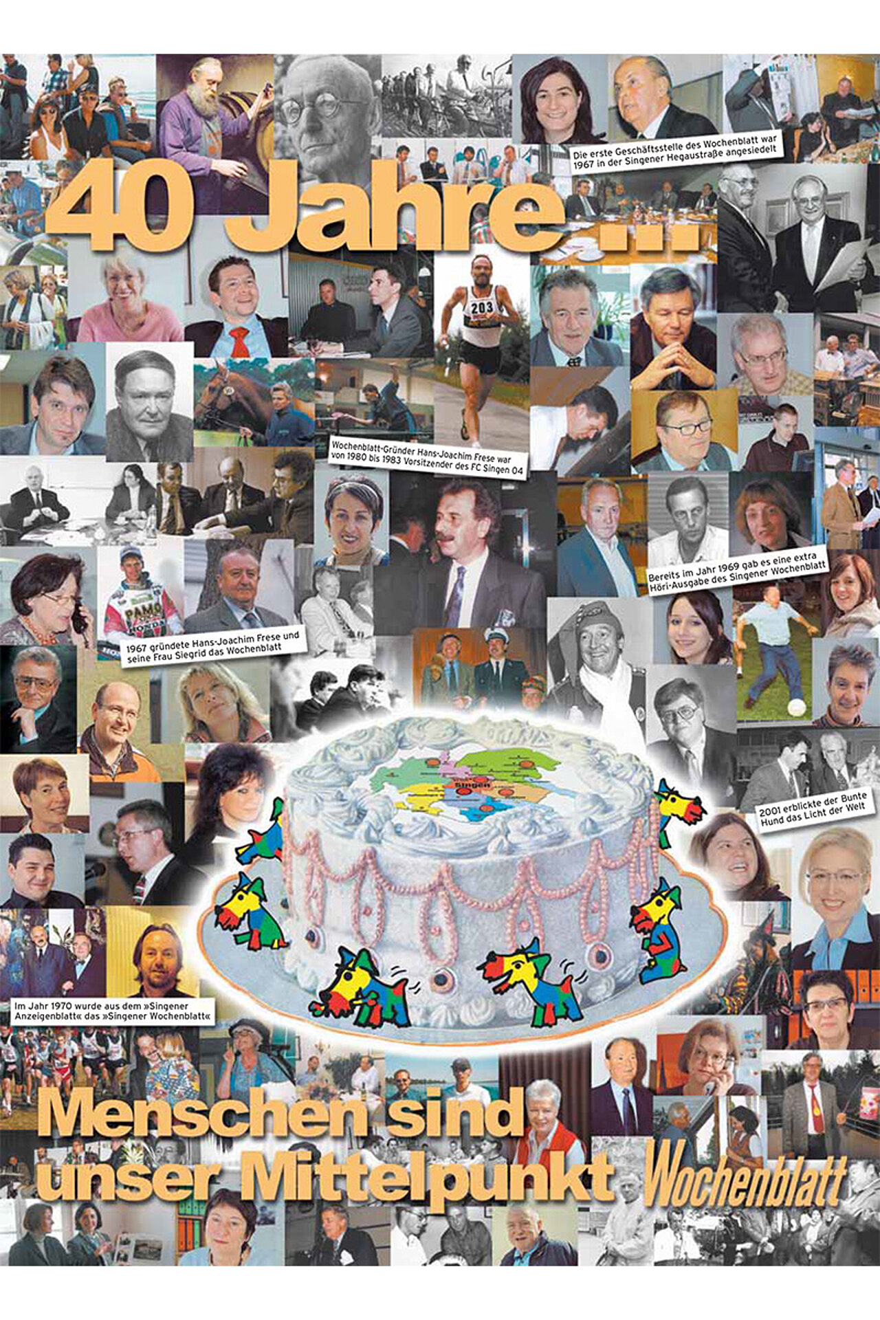 »40 Jahre Wochenblatt«  vom 21. Juli