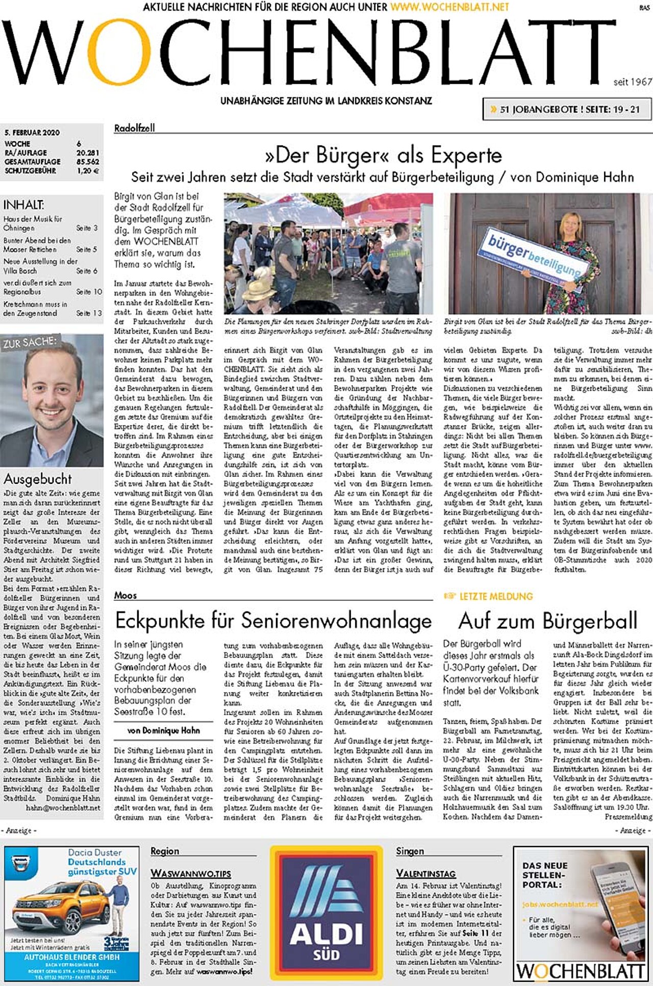 Ausgabe 06 vom 05. Februar 2020