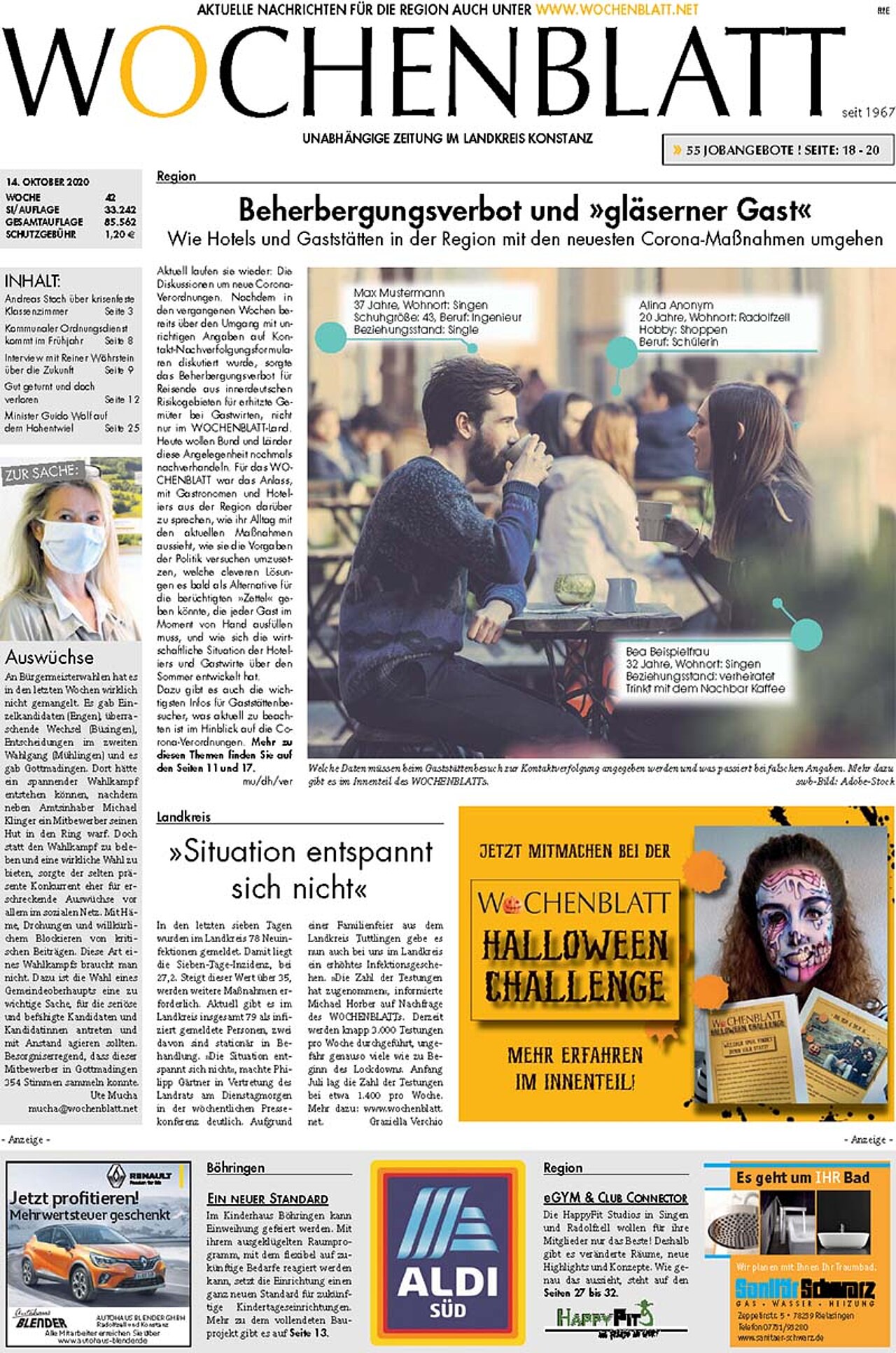Ausgabe 42 vom 14. Oktober 2020