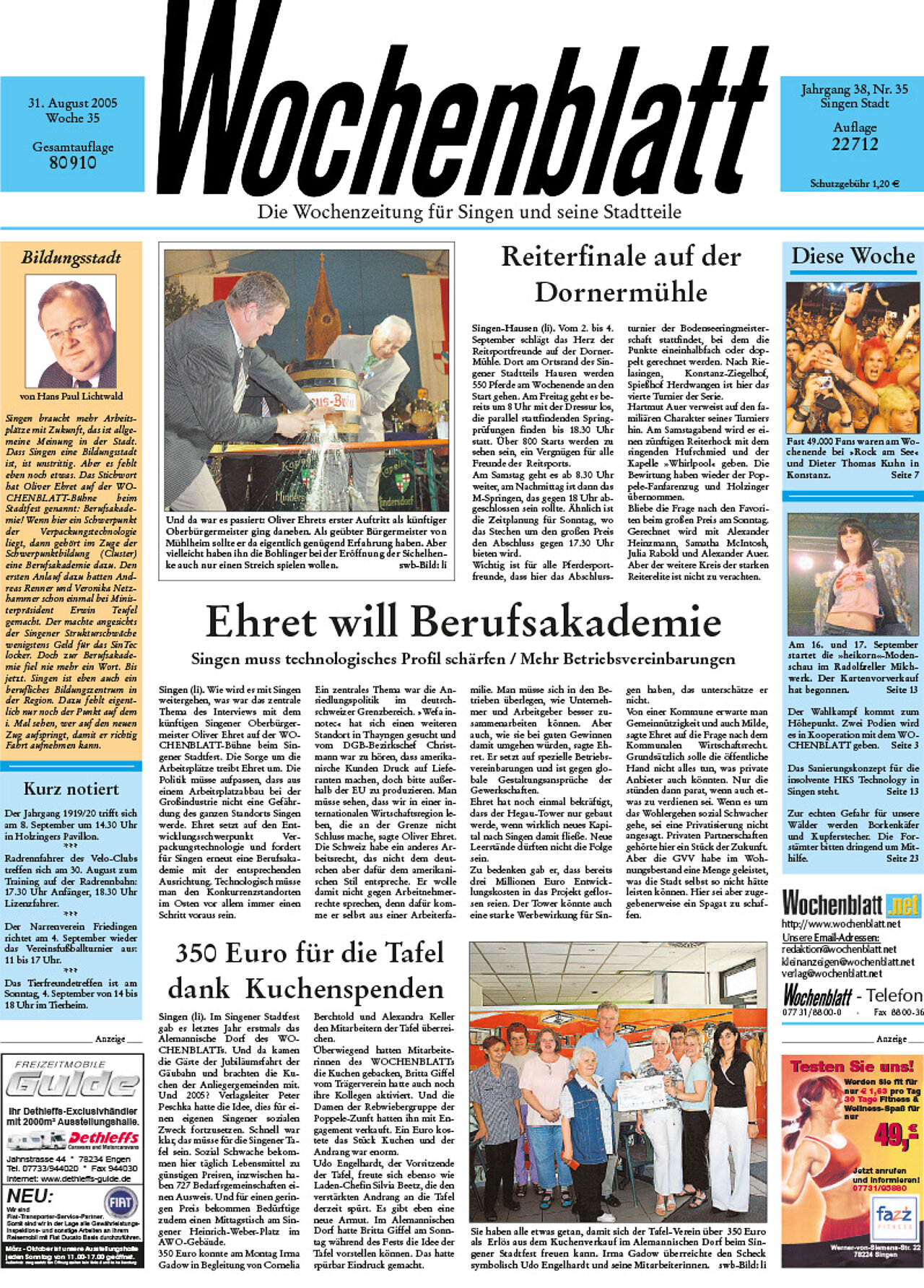 Ausgabe 35 vom 31. August 2005