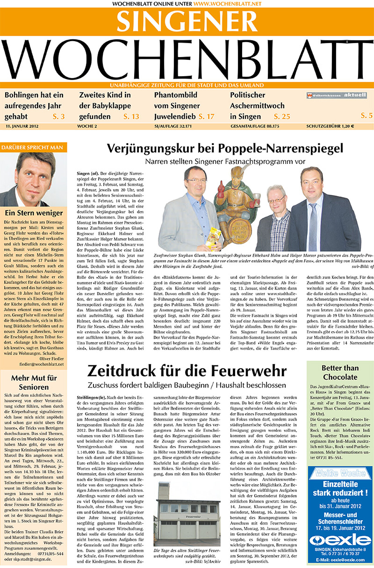 Ausgabe 02 vom 11. Januar 2012