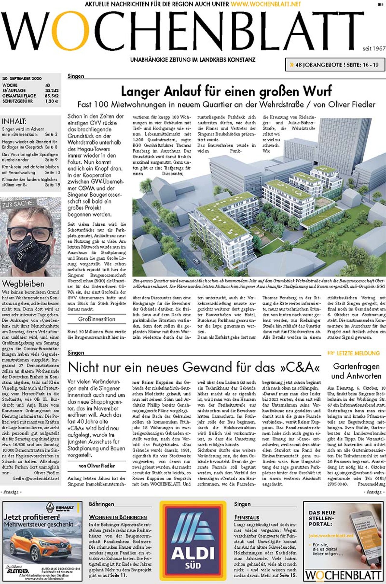 Ausgabe 40 vom 30. September 2020