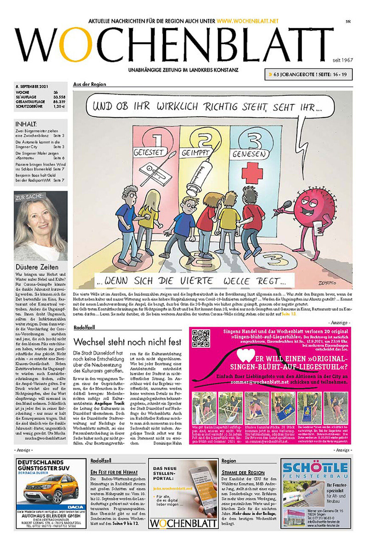Ausgabe 36 vom 08. September 2021