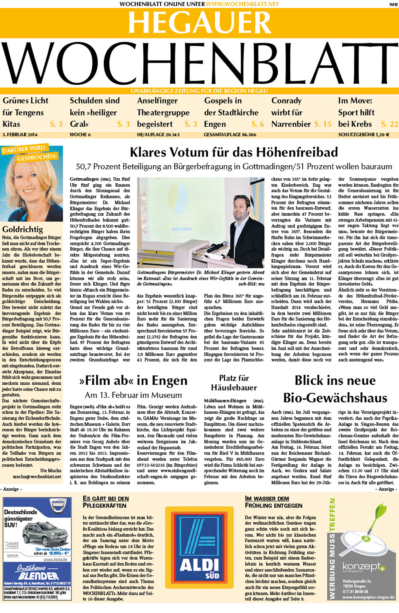 Ausgabe 06 vom 05. Februar 2014