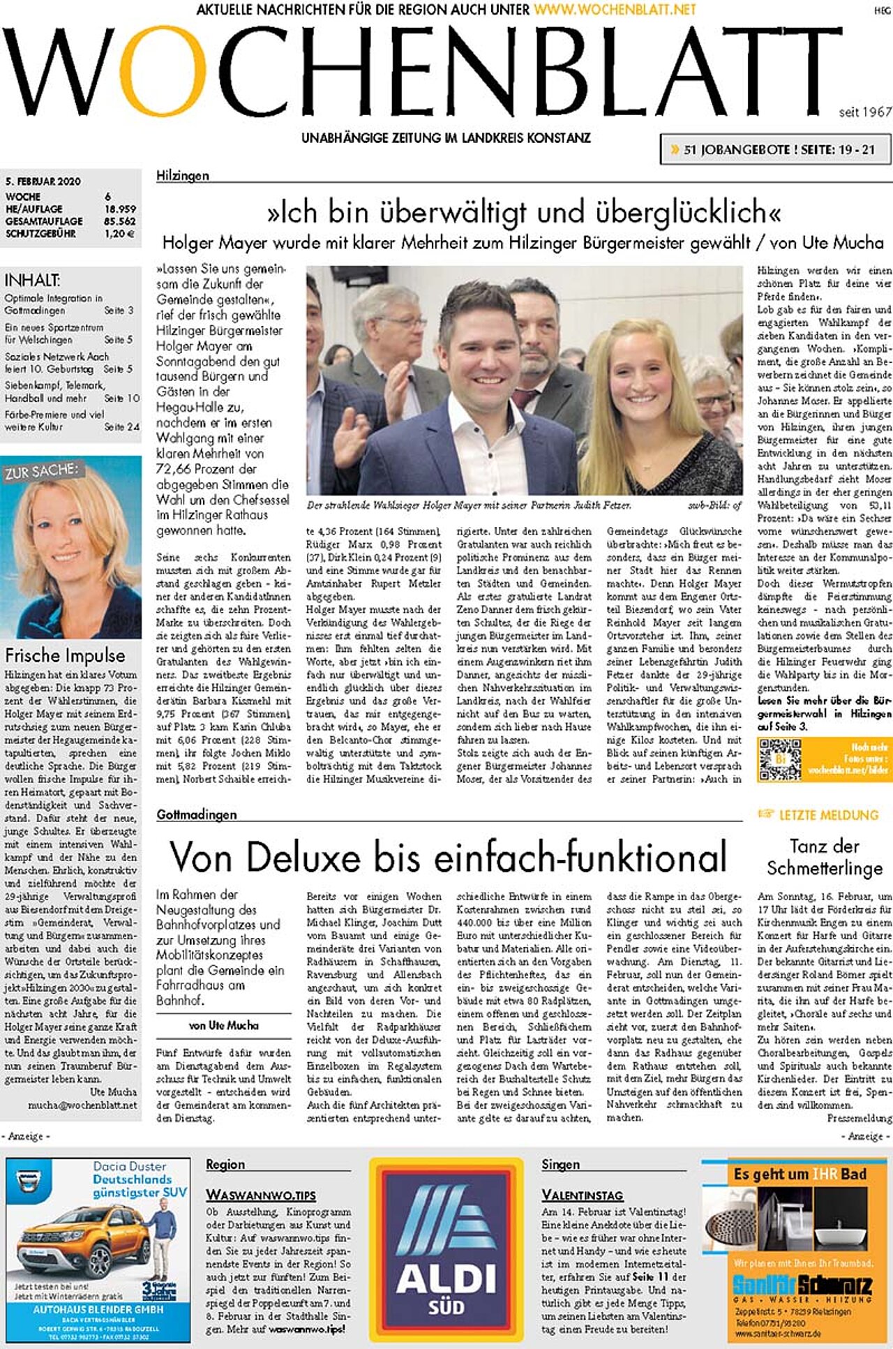 Ausgabe 06 vom 05. Februar 2020