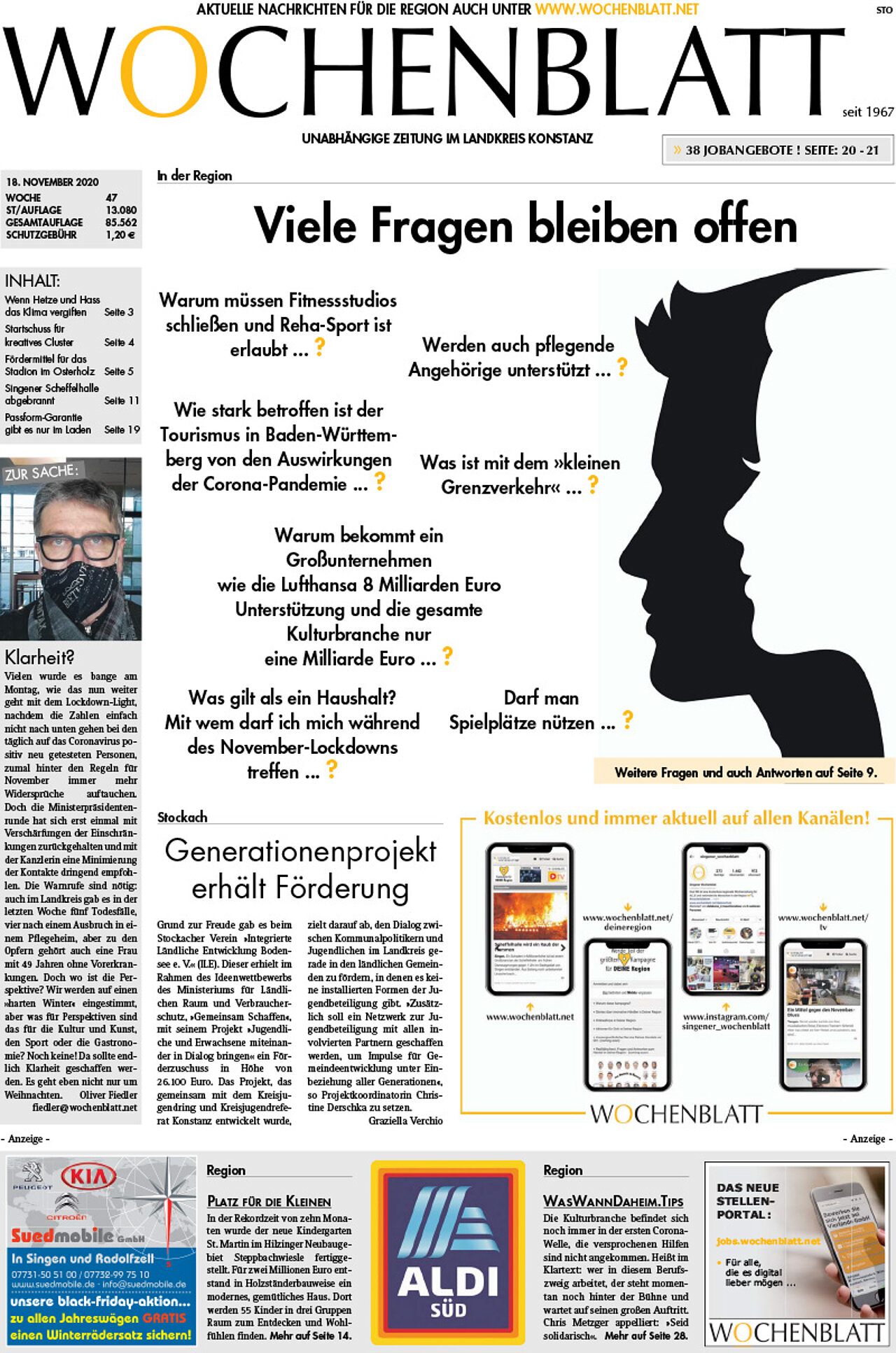 Ausgabe 47 vom 18. November 2020