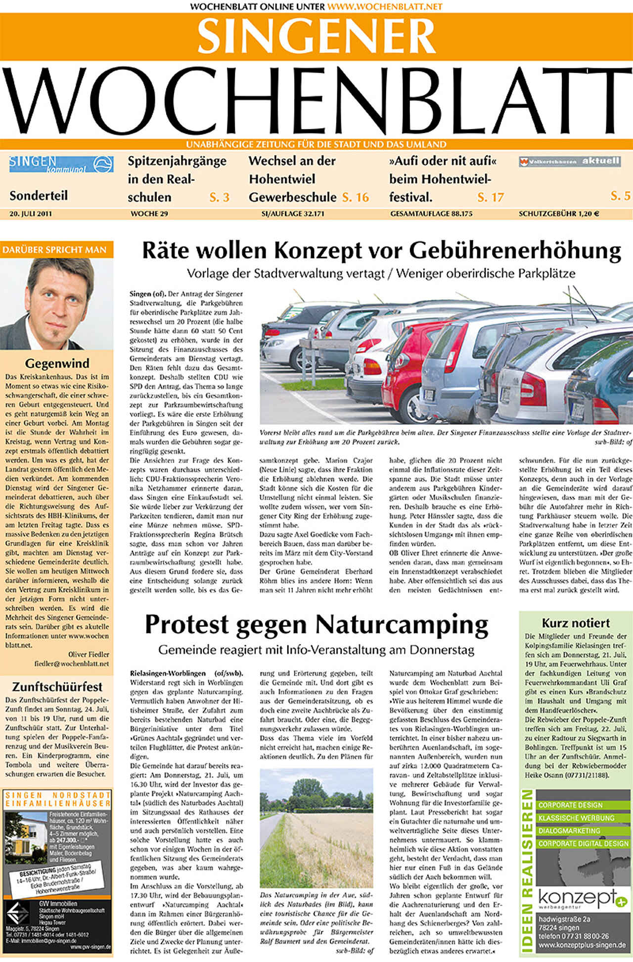 Ausgabe 29 vom 20. Juli 2011