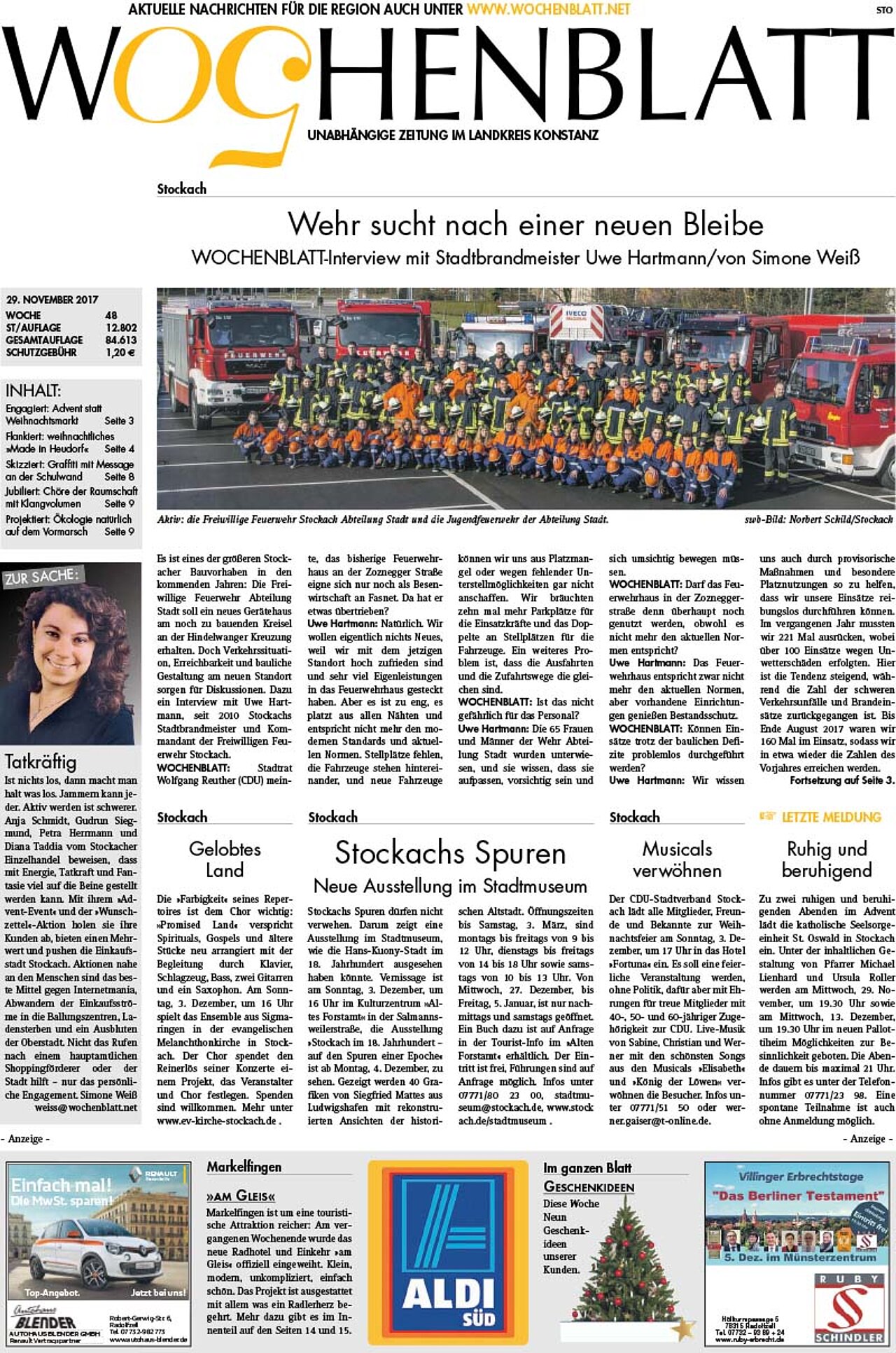 Ausgabe 48 vom 29. November 2017