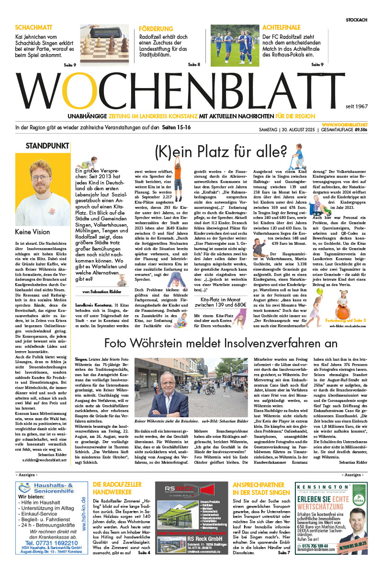 Ausgabe 35 vom 30. August 2025