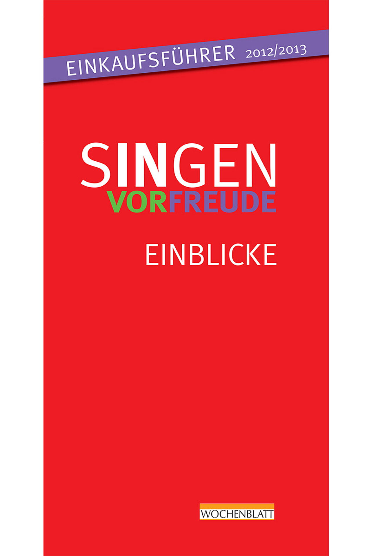 Ausgabe 2012/13 vom September