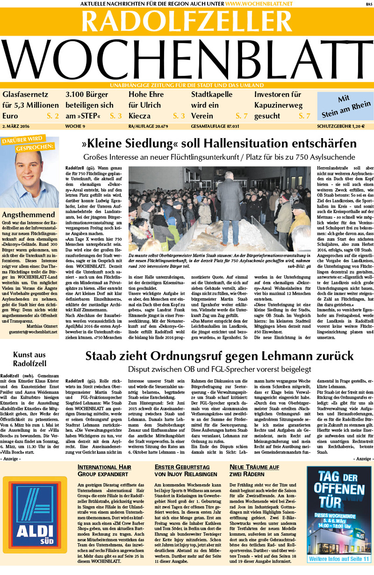Ausgabe 09 vom 02. März 2016