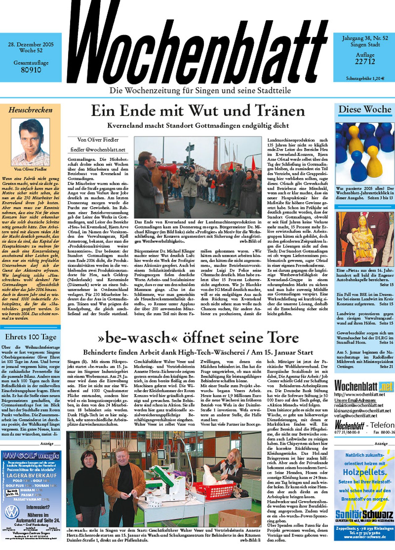 Ausgabe 52 vom 28. Dezember 2005