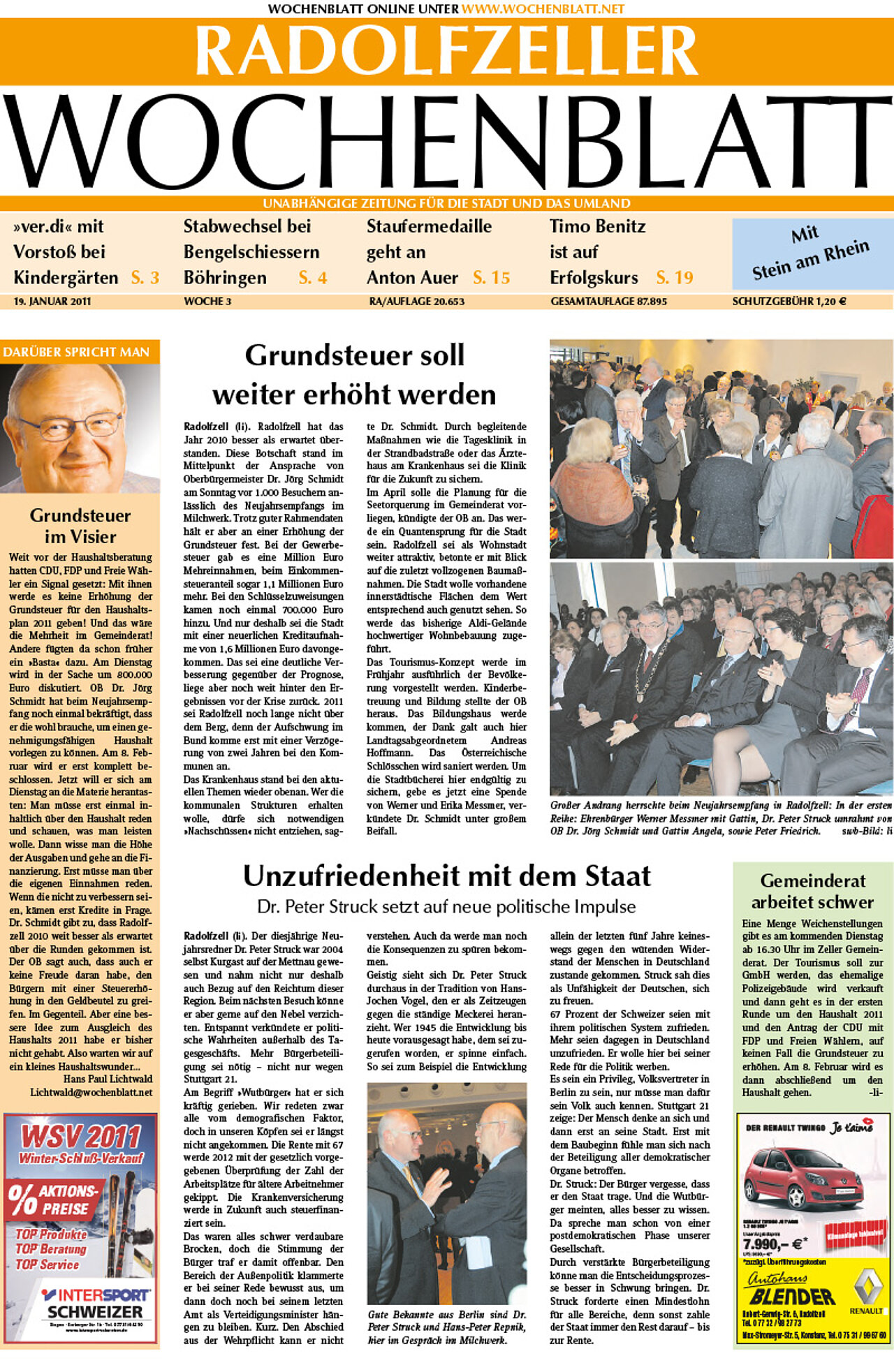 Ausgabe 03 vom 19. Januar 2011