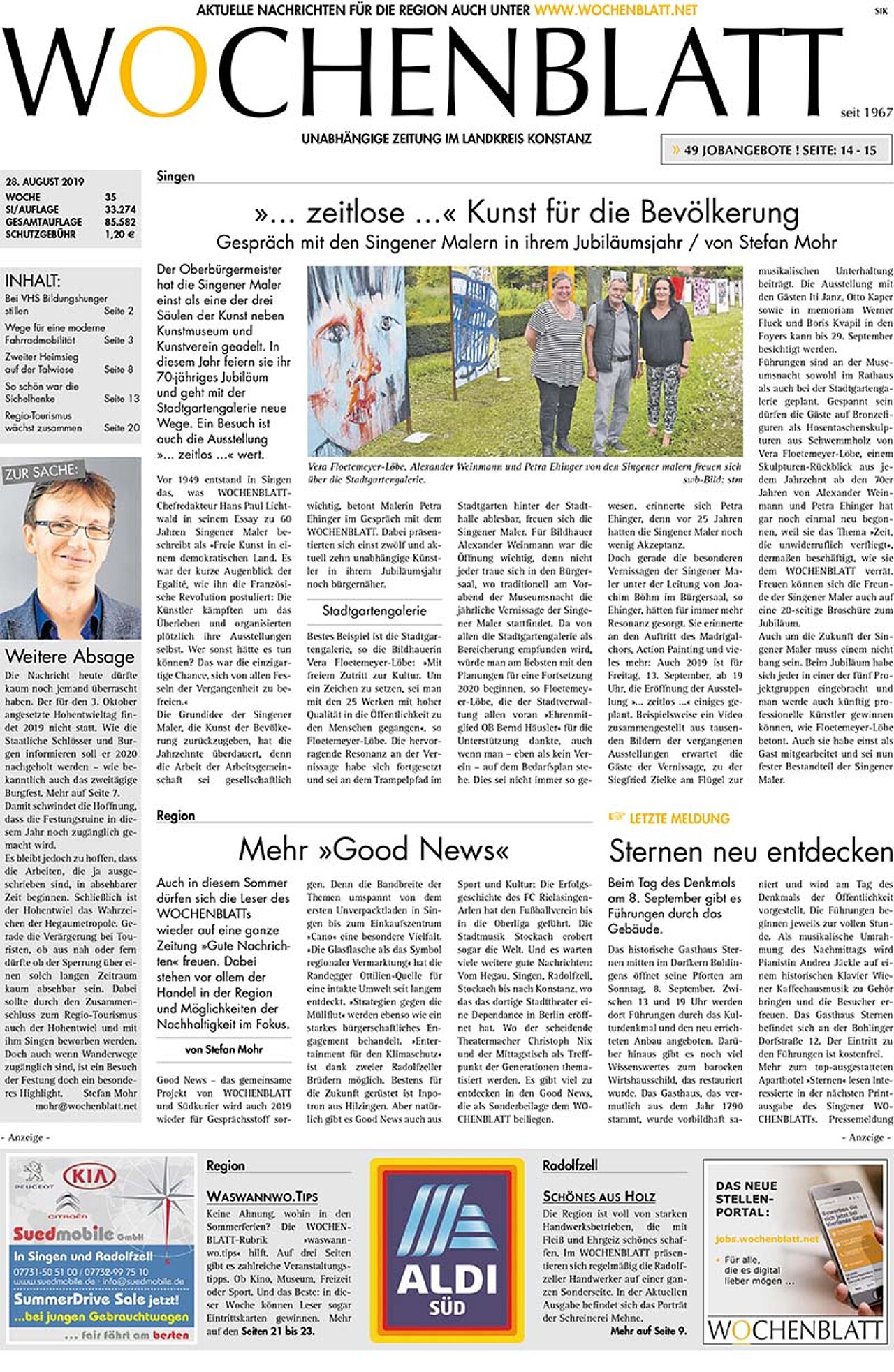Ausgabe 35 vom 28. August 2019