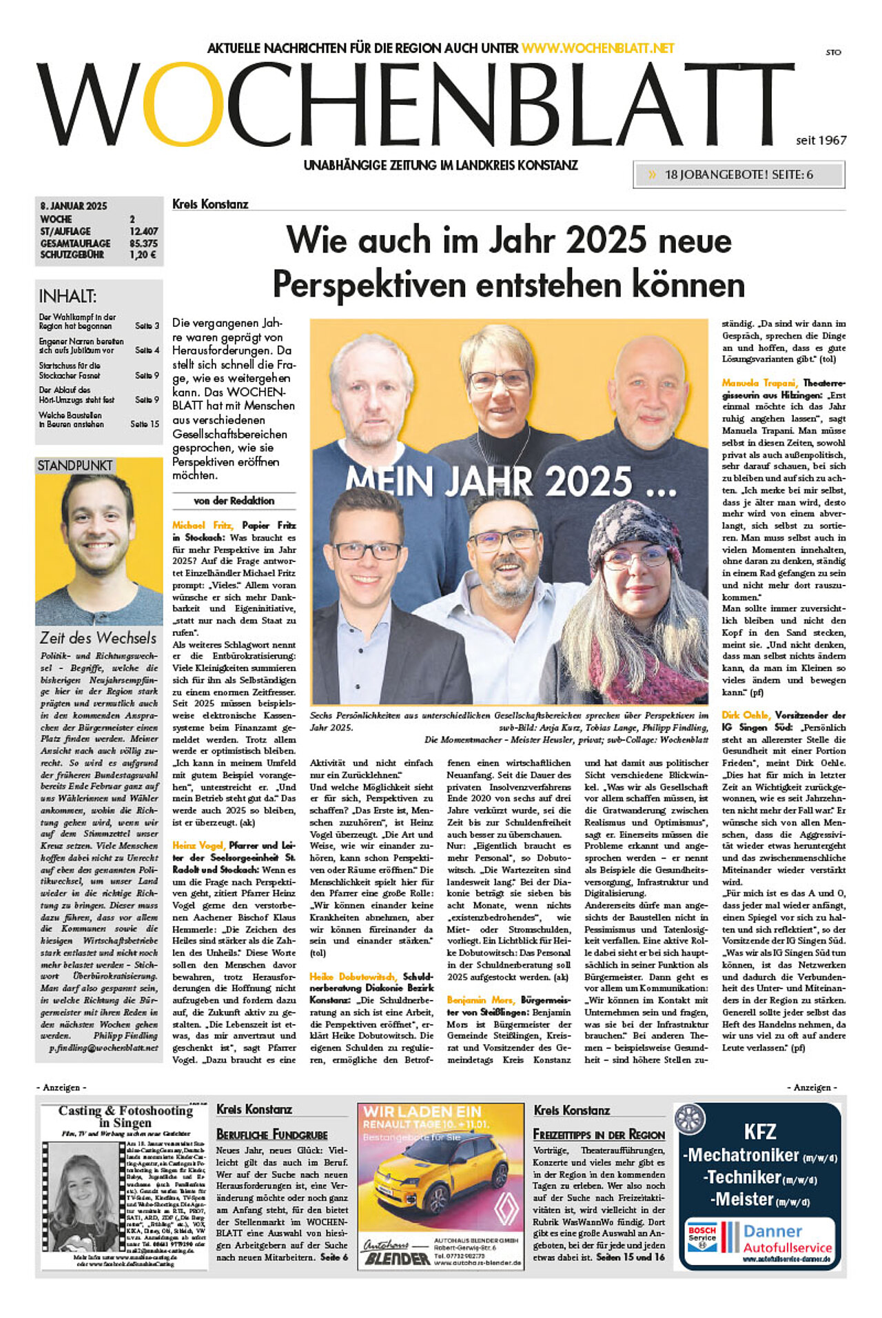 Ausgabe 2 vom 8. Januar 2025