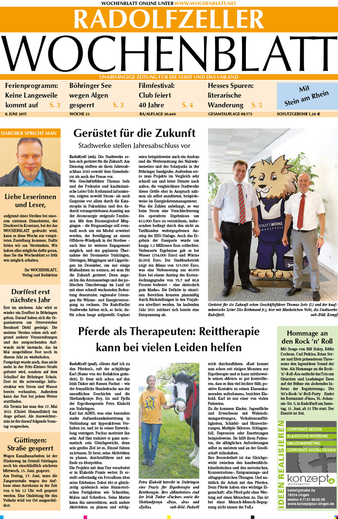 Ausgabe 23 vom 08. Juni 2011
