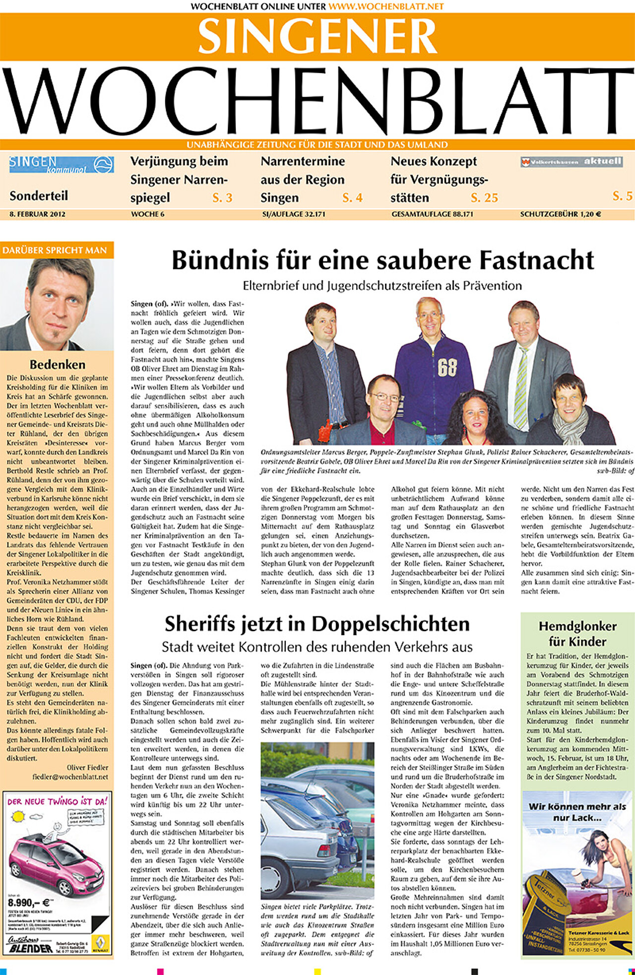 Ausgabe 06 vom 08. Februar 2012