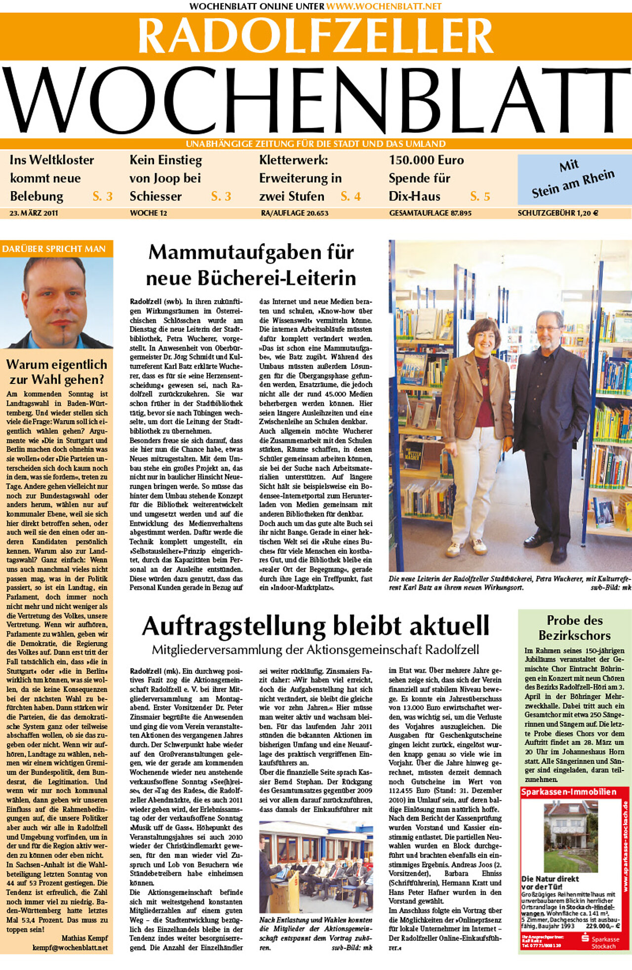 Ausgabe 12 vom 23. März 2011