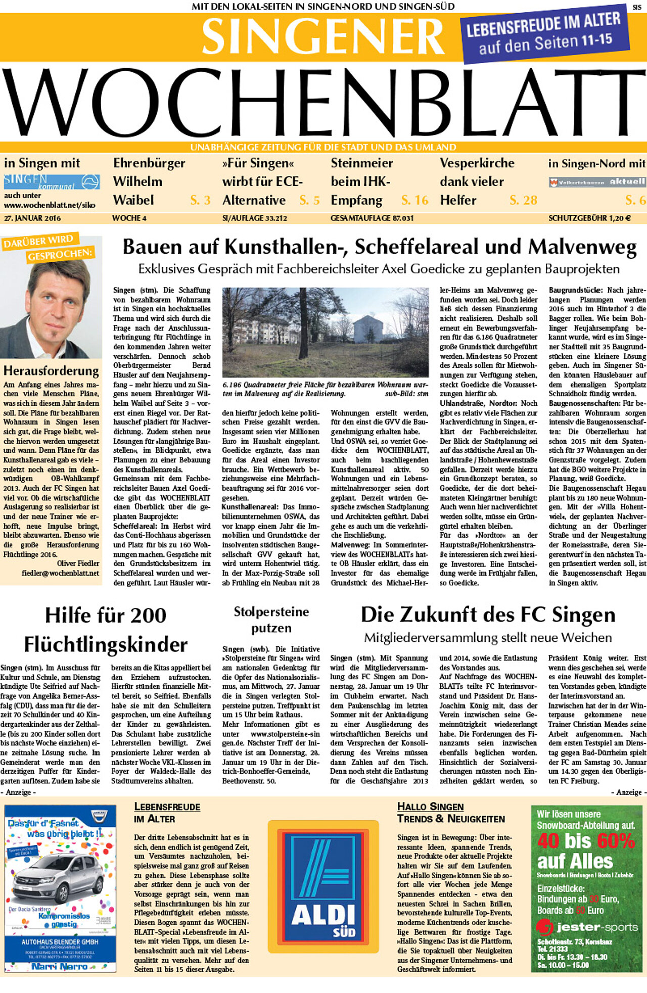 Ausgabe 04 vom 27. Januar 2016