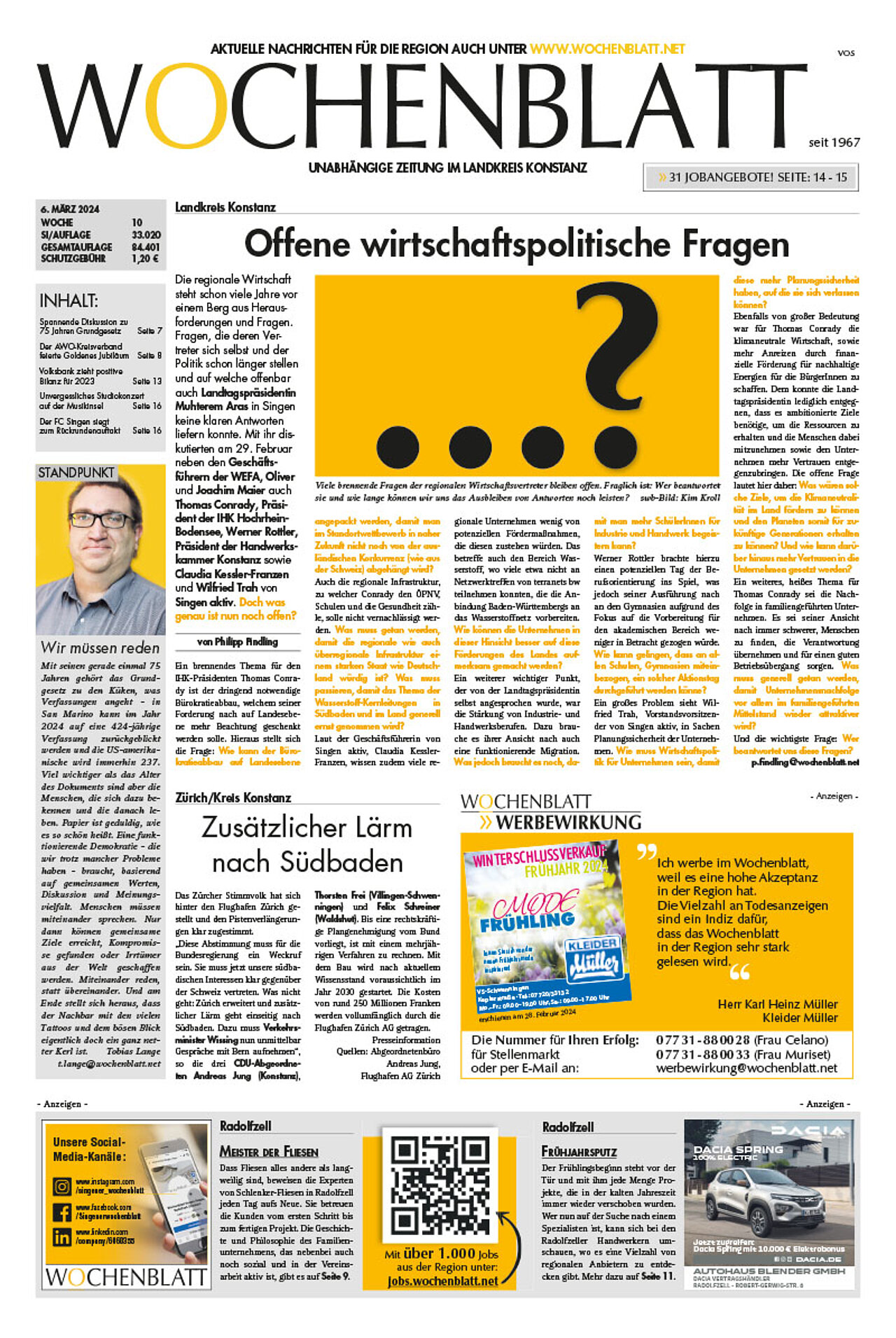 Ausgabe 10 vom 06. März 2024