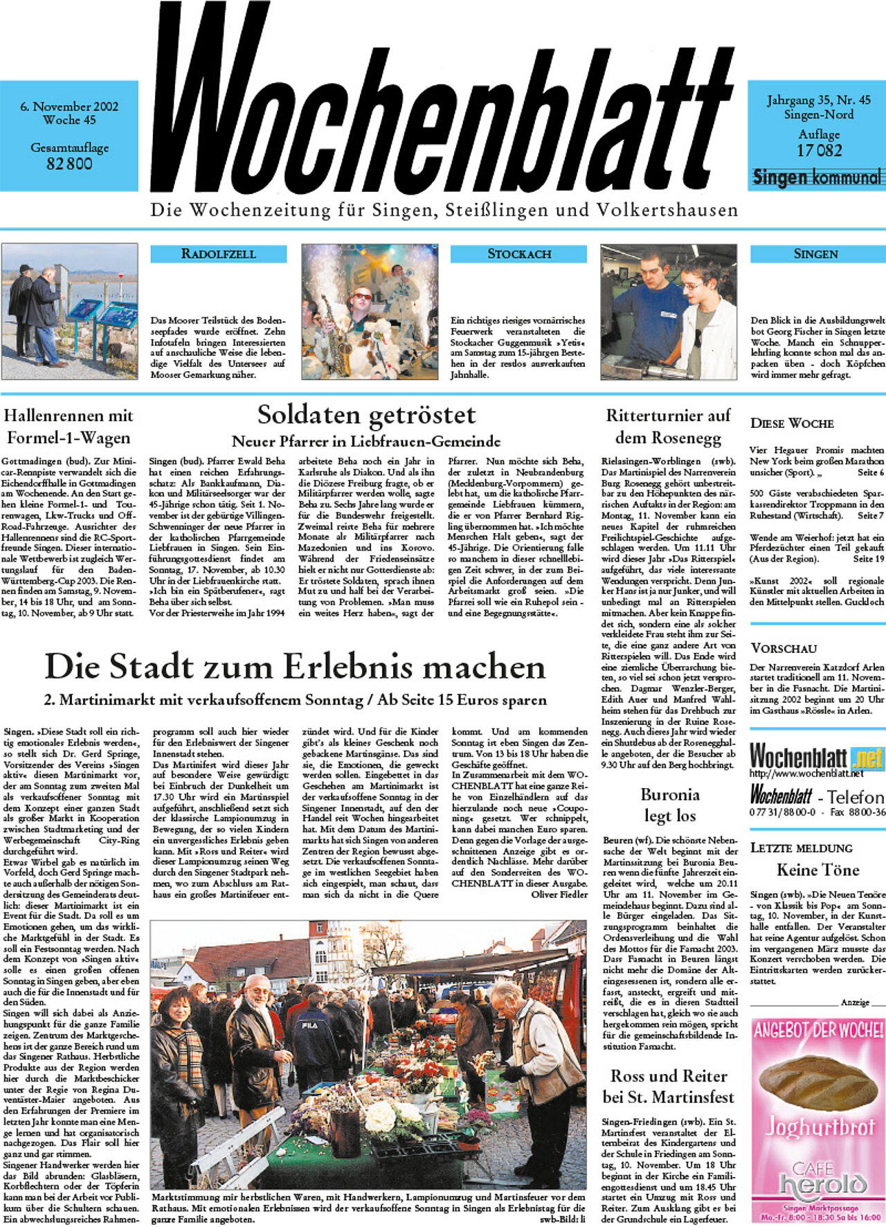 Ausgabe 45 vom 06. November 2002
