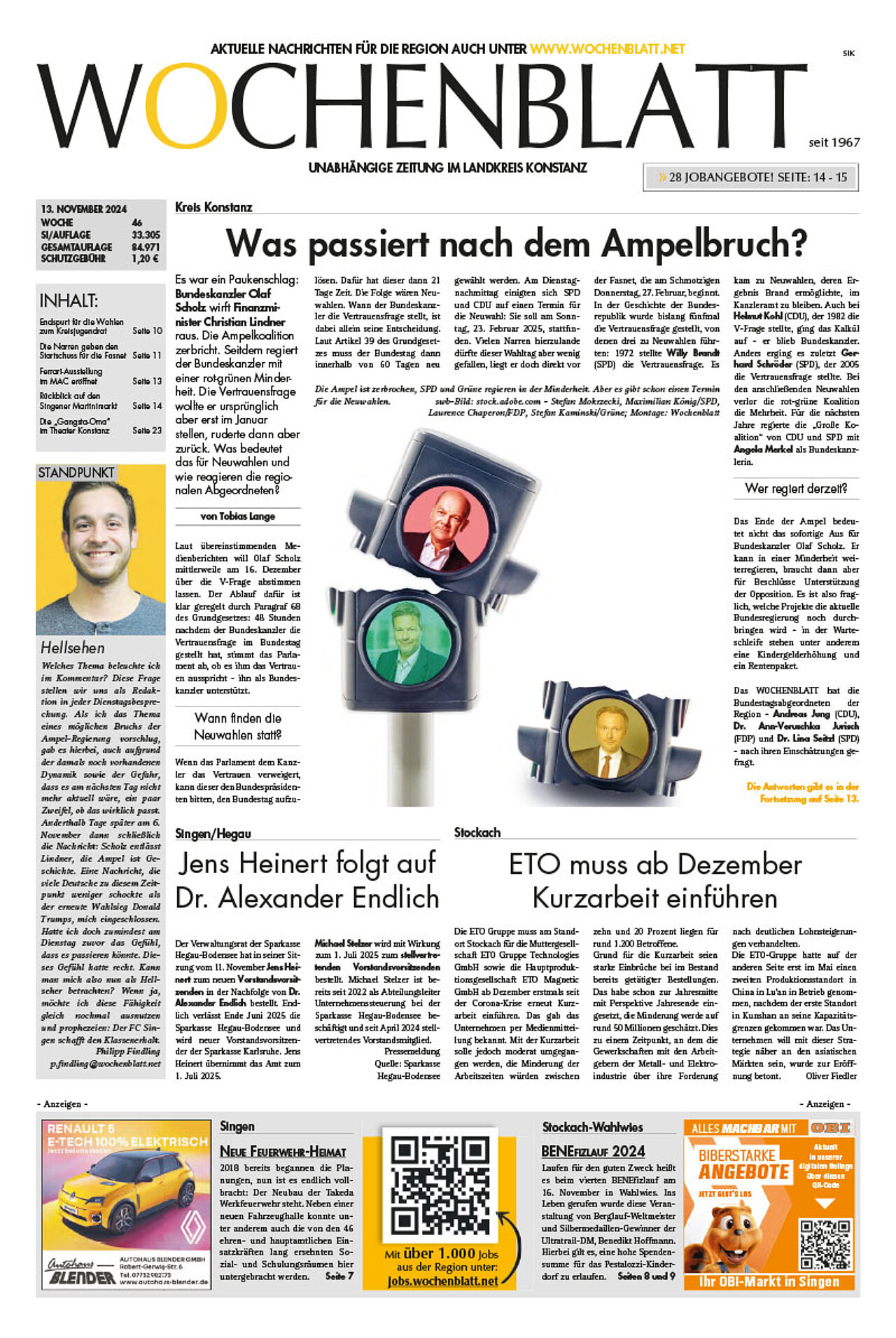 Ausgabe 46 vom 13. November 2024