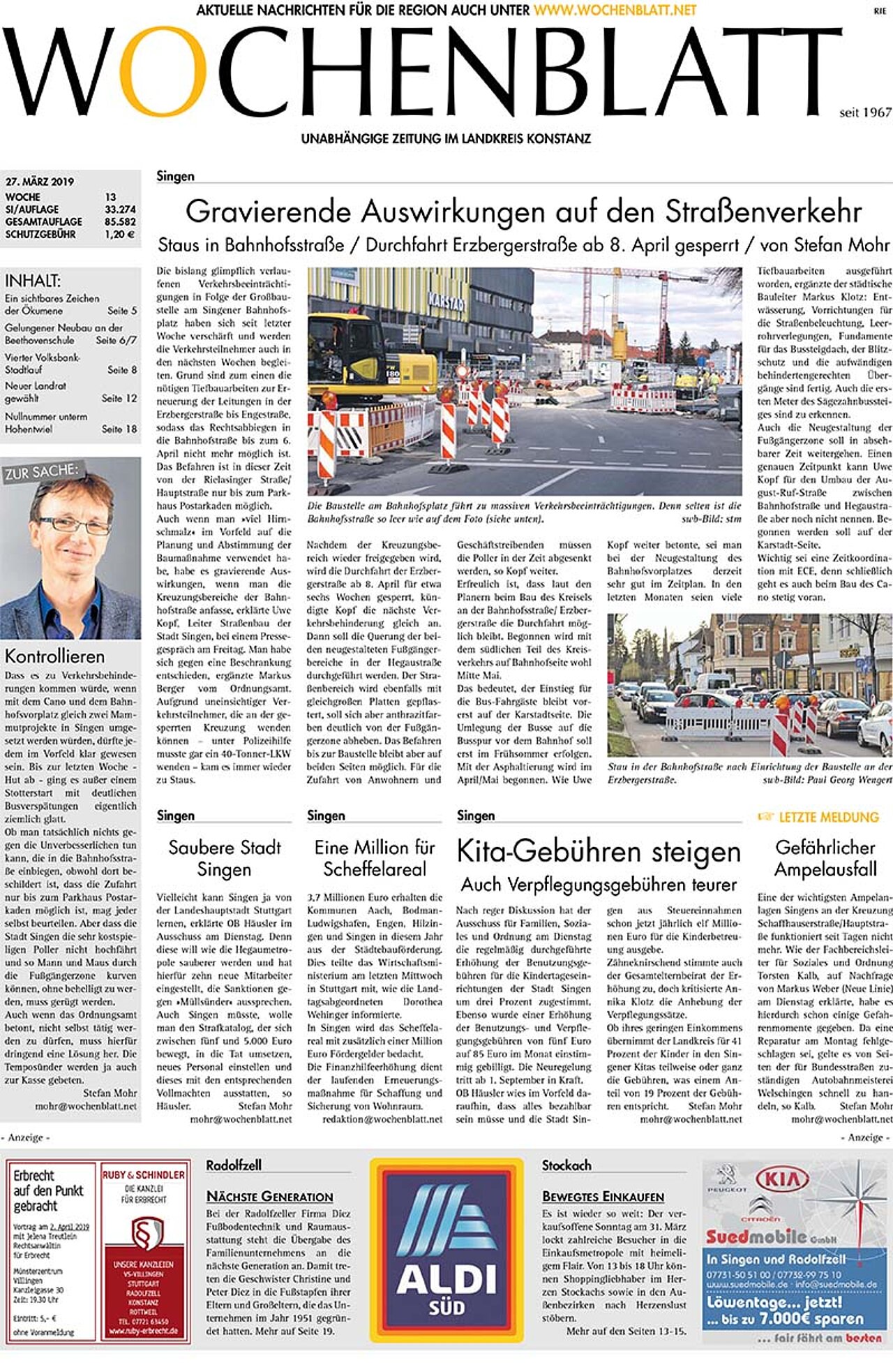 Ausgabe 13 vom 27. März 2019