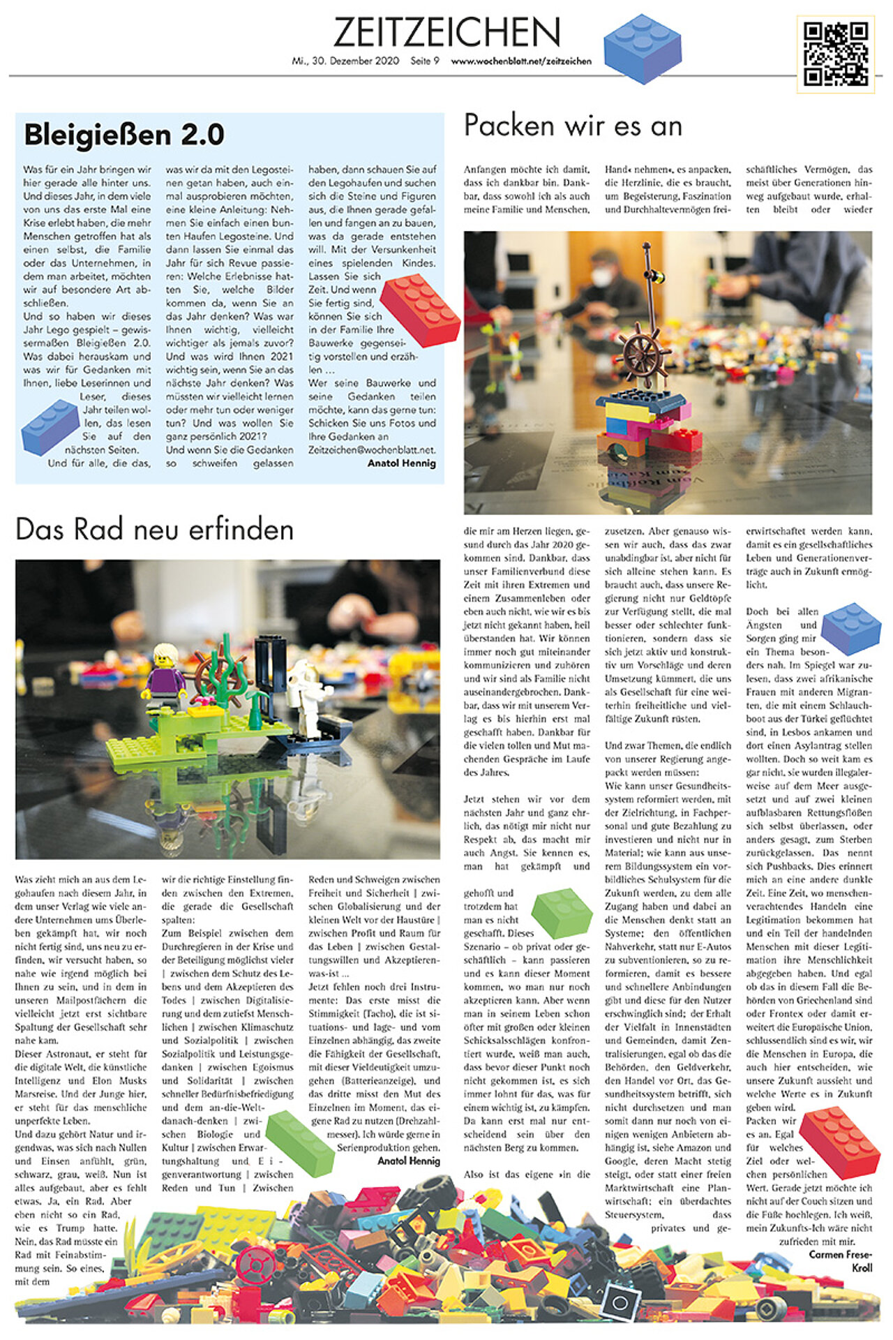 Sonderausgabe vom 30. Dezember